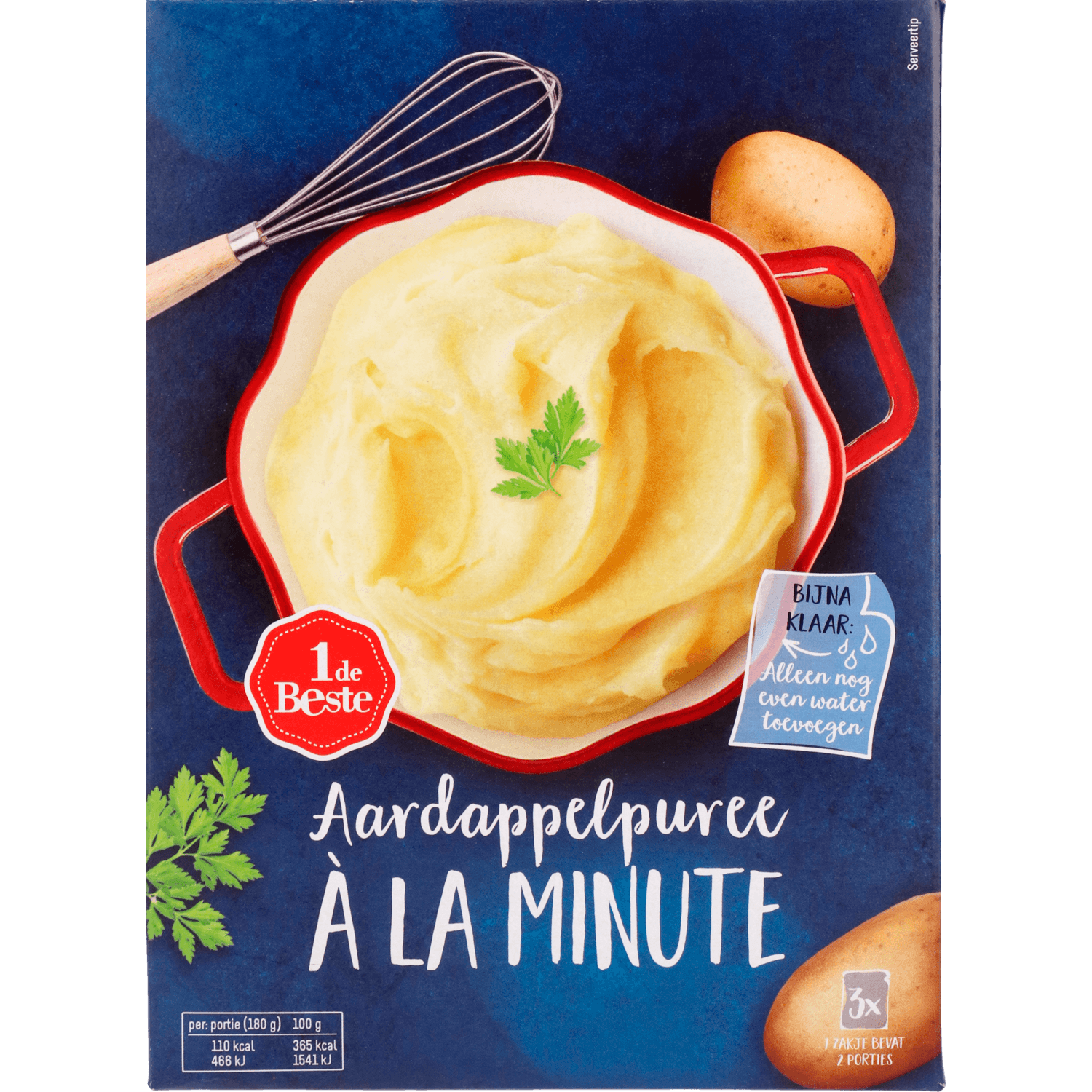 1 De Beste Aardappelpuree a la minute 3 st.