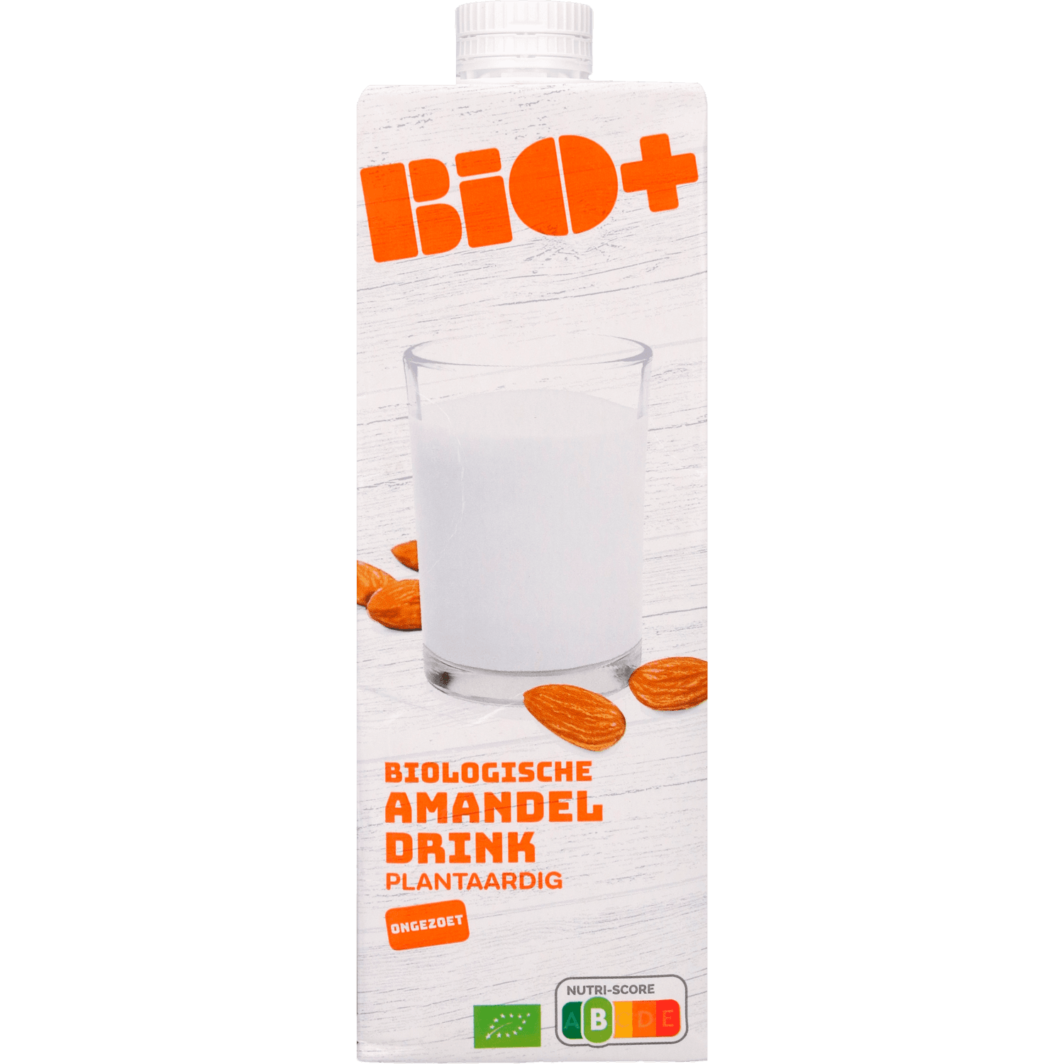 Bio+ Biologische amandeldrink ongezoet plantaardig