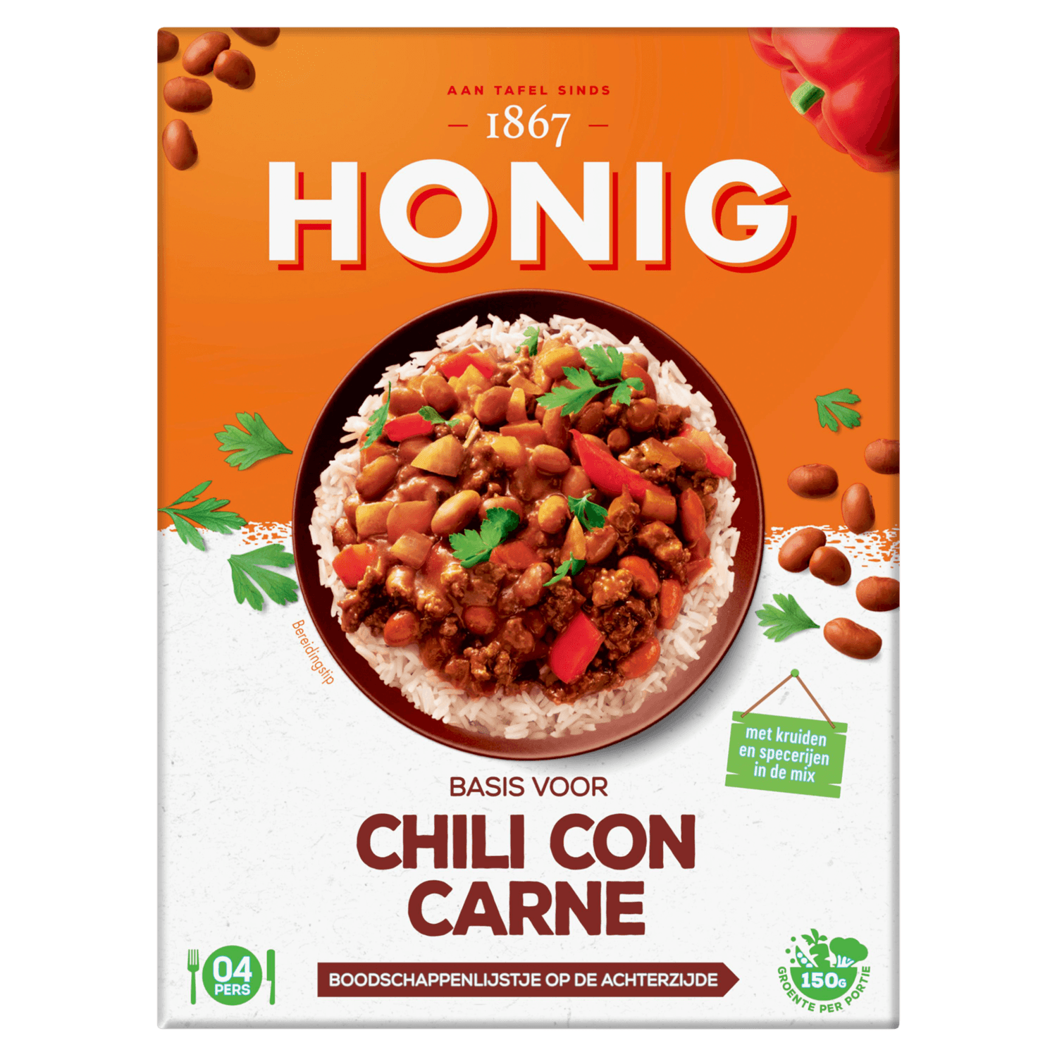Honig Kruidenmix chili con carne