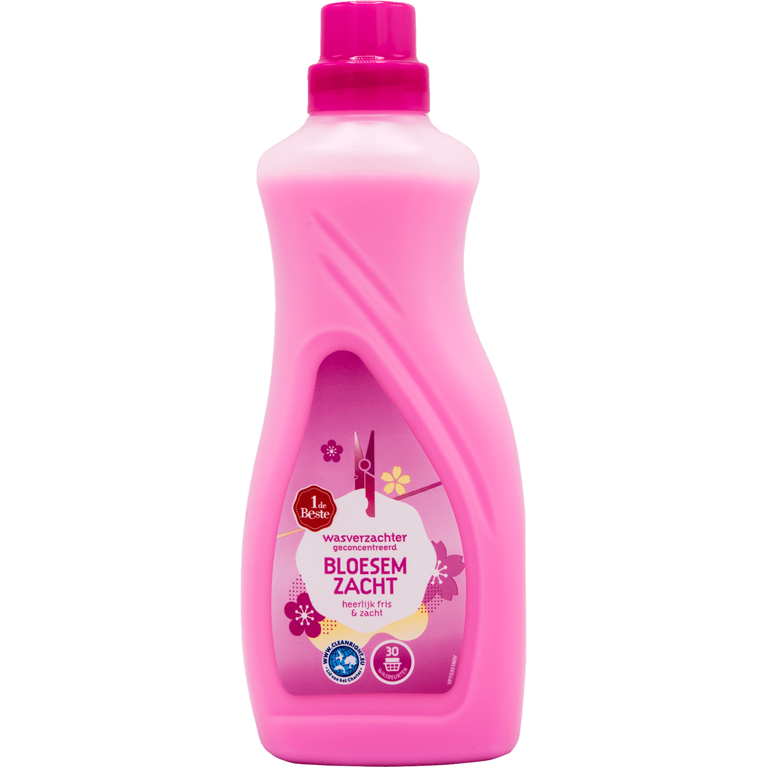 1 De Beste Wasverzachter bloesemzacht