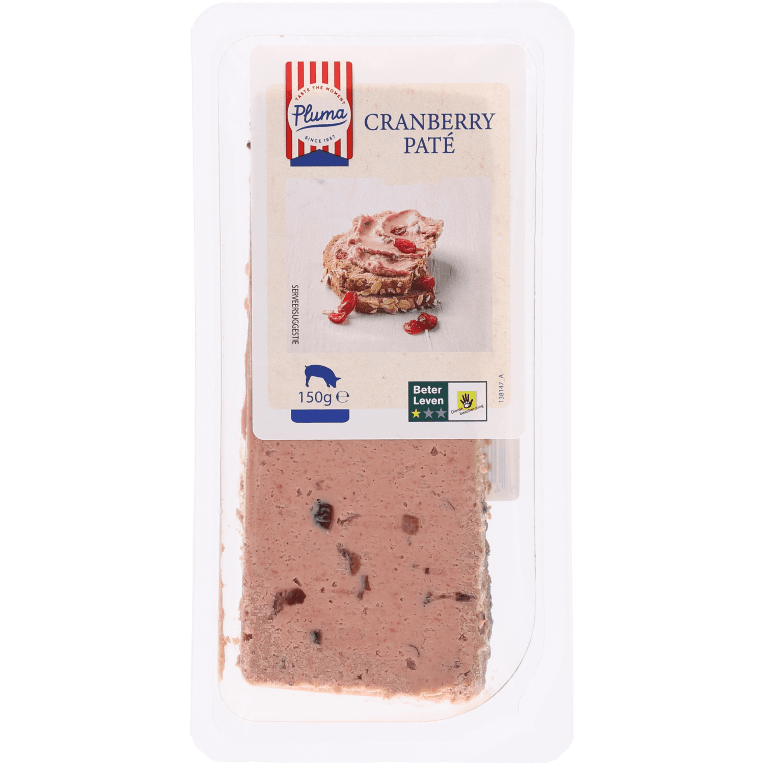 Pluma Cranberry pate