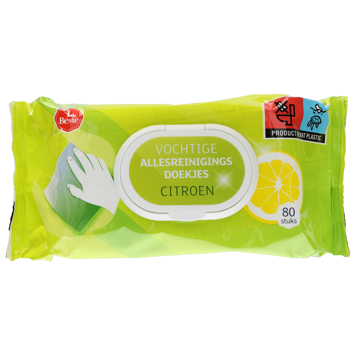 1 De Beste Reinigingsdoekjes multi citrus
