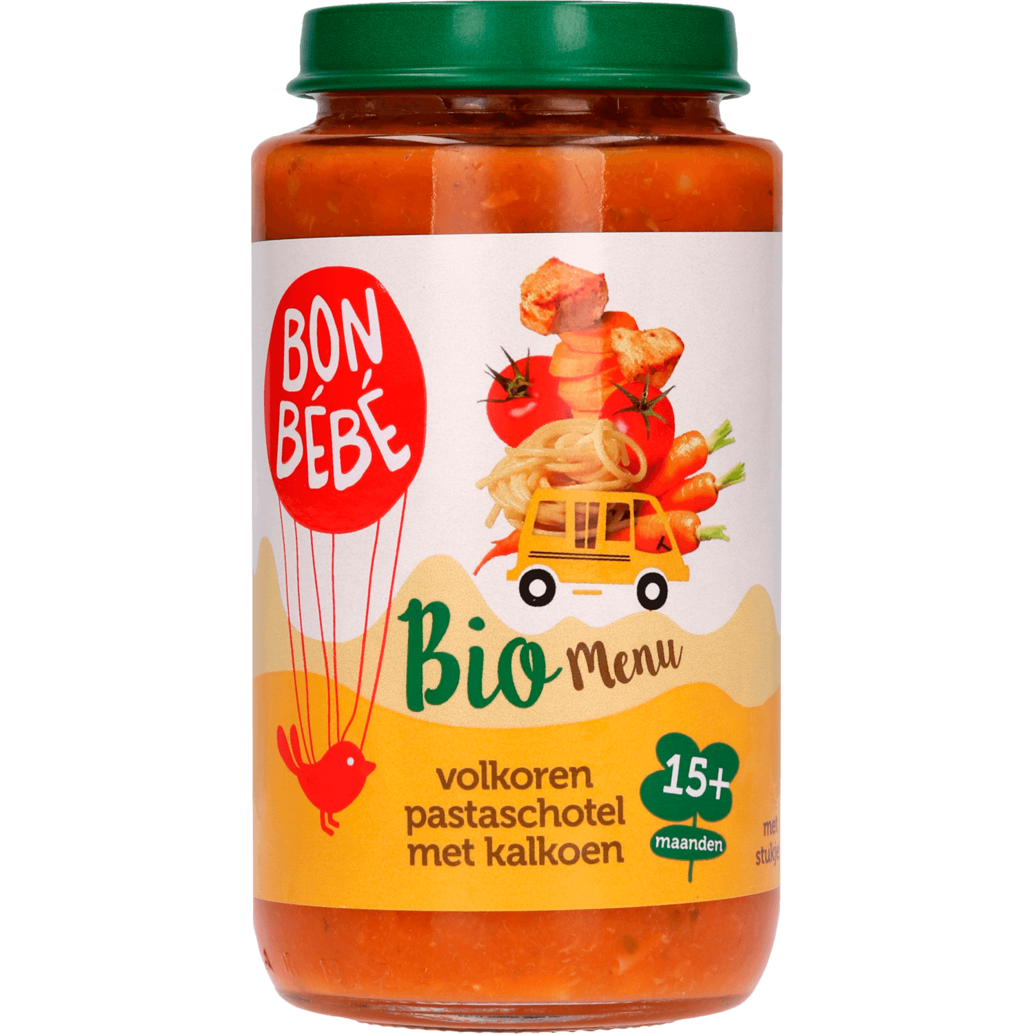 Bonbébé Biomenu m1511 pastaschotel met kalkoen