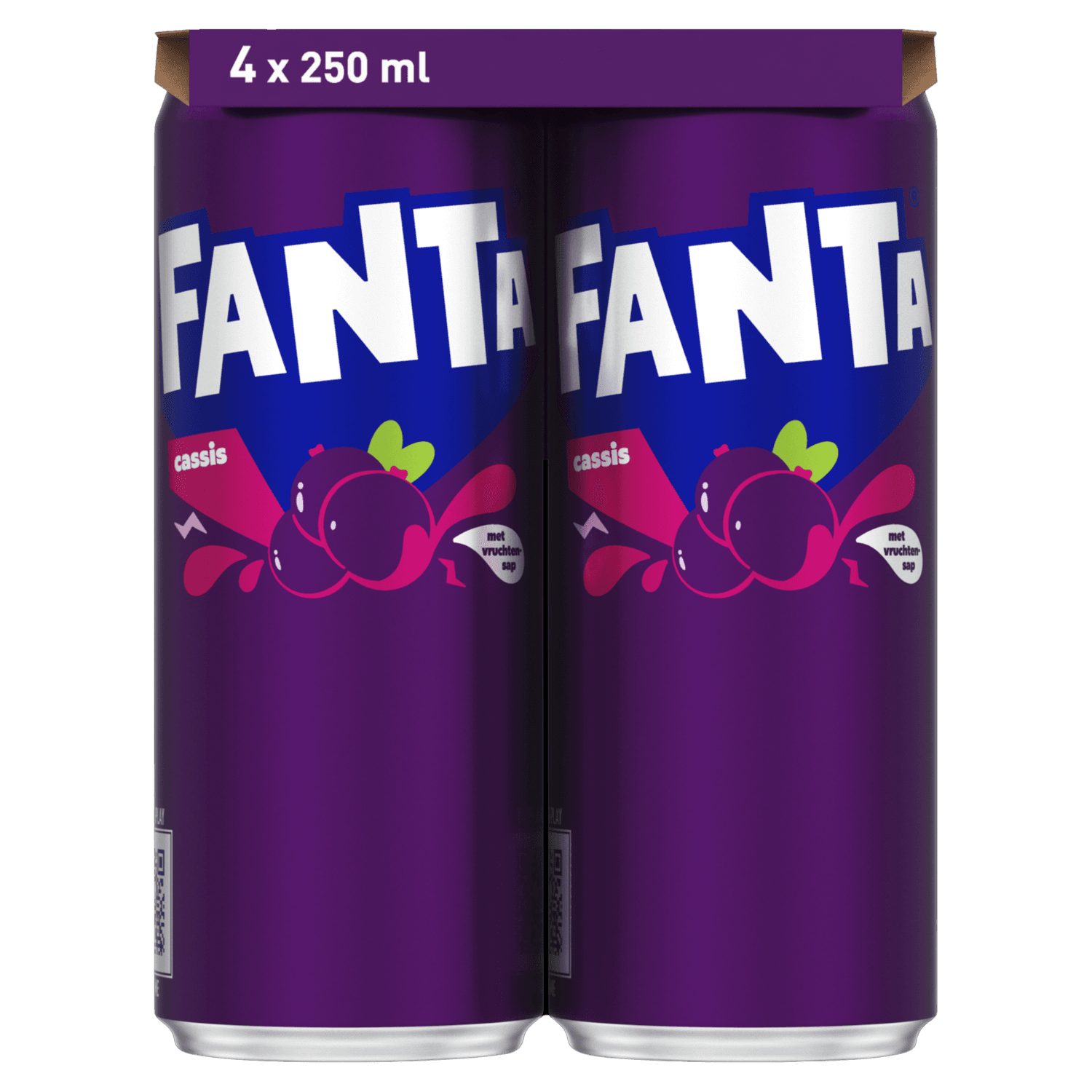 Fanta Cassis 4x25cl