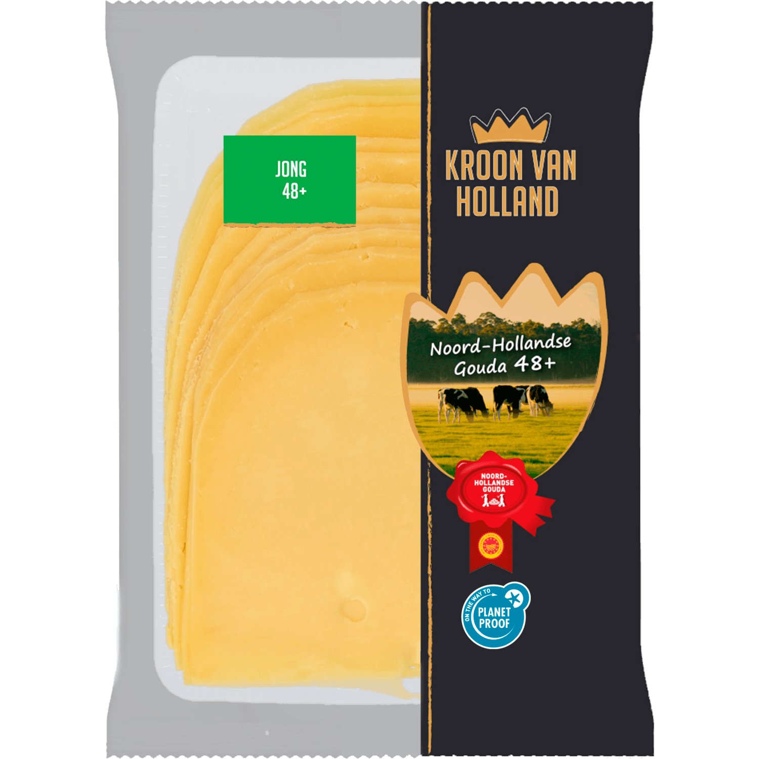 Kroon van Holland Jonge kaas 48+ plakken