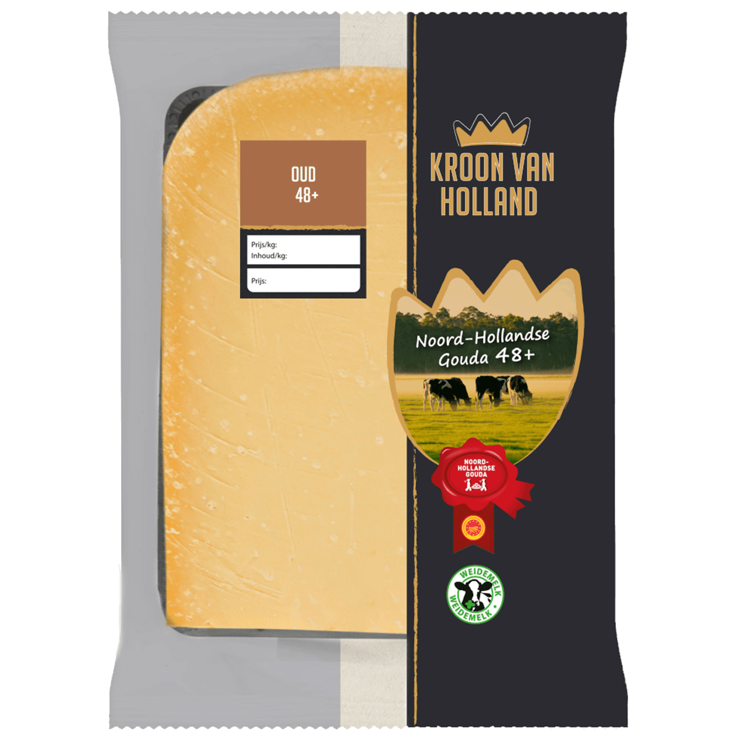 Kroon van Holland Oude kaas 48+ plakken