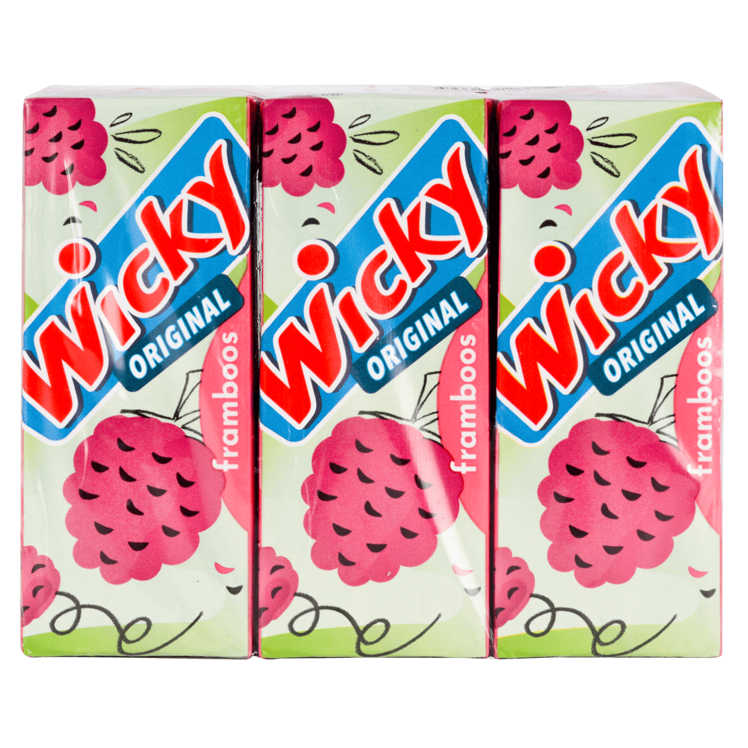Wicky Framboos 6x20 cl