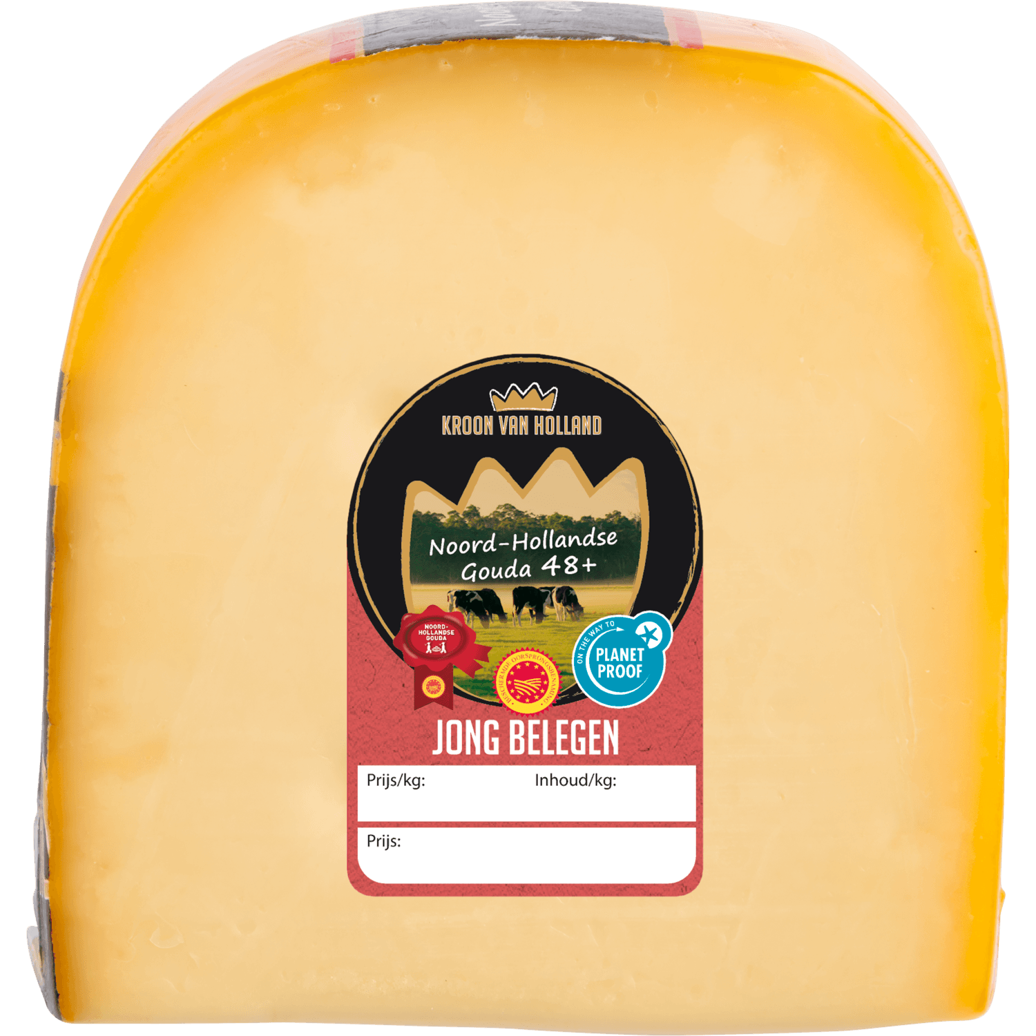 Kroon van Holland Jong belegen kaas 48+ stuk