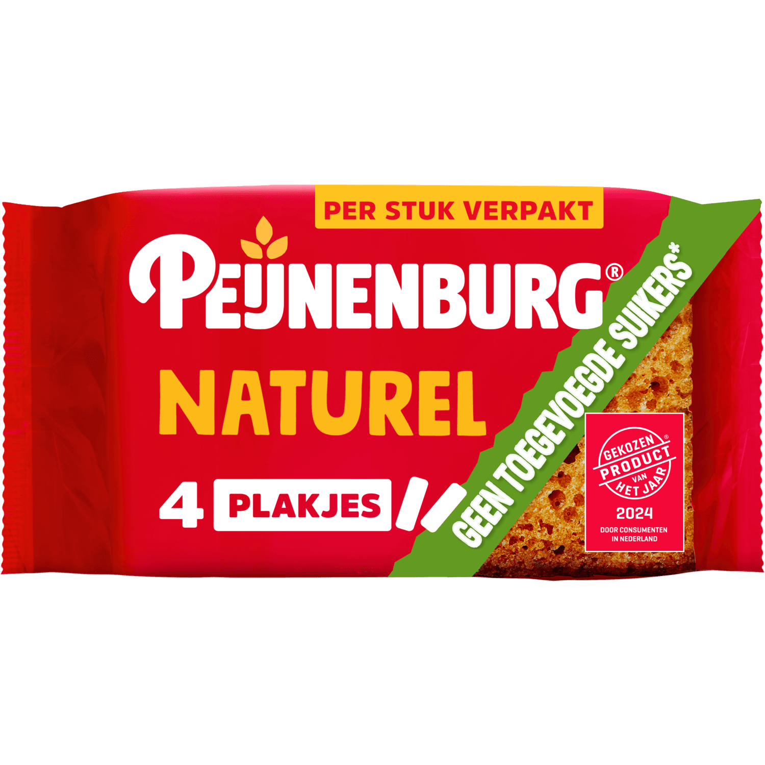 Peijnenburg Ontbijtkoek naturel 4-pack