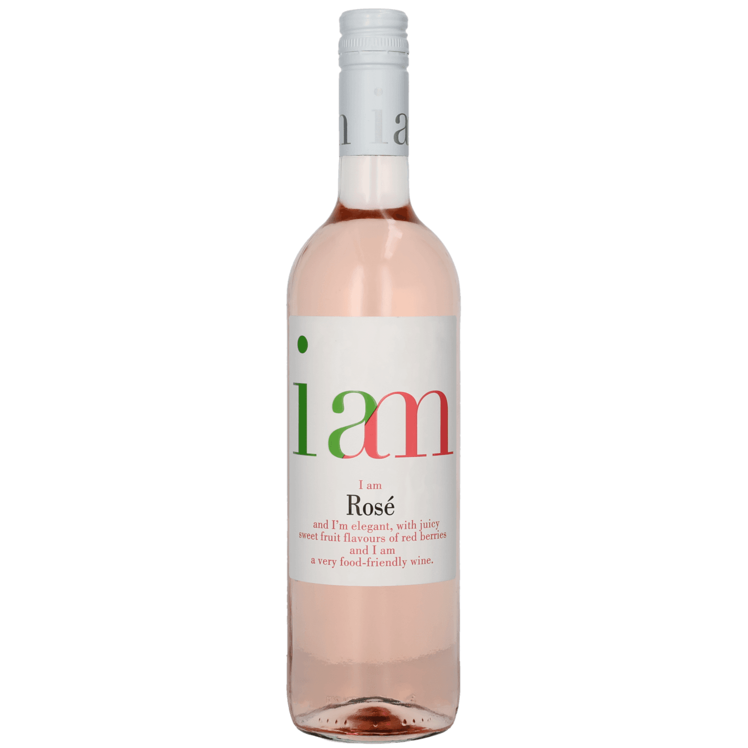 I Am Pinot blush rose