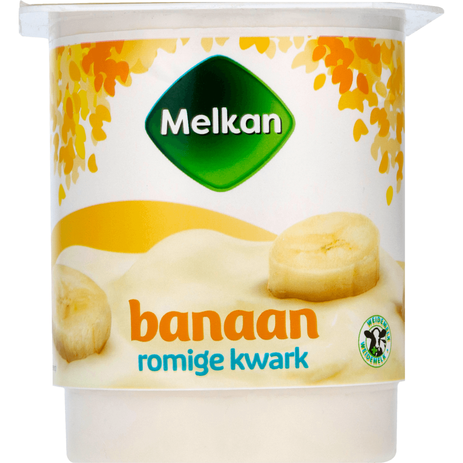 Melkan Halfvolle kwark banaan