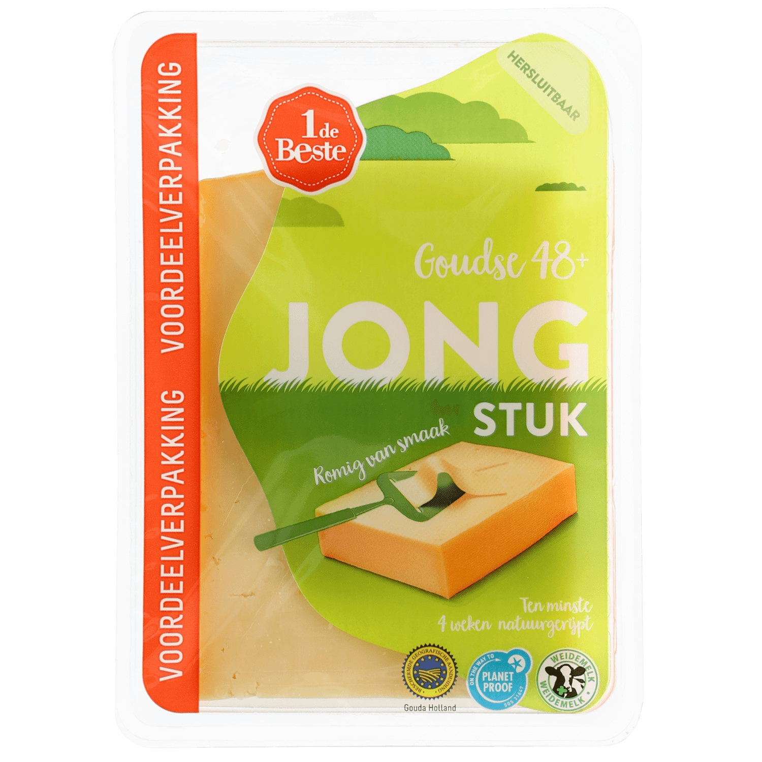 1 De Beste Jonge kaas 48+ stuk