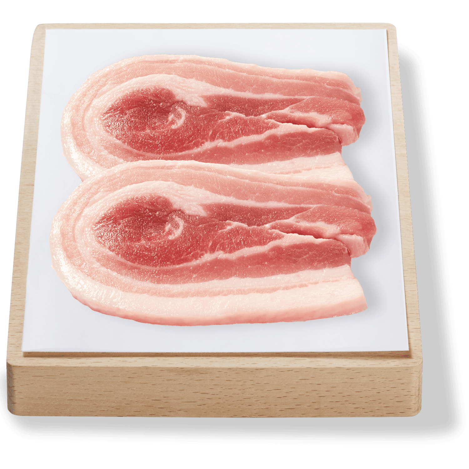 Vleeschmeesters Speklap naturel 2 st.