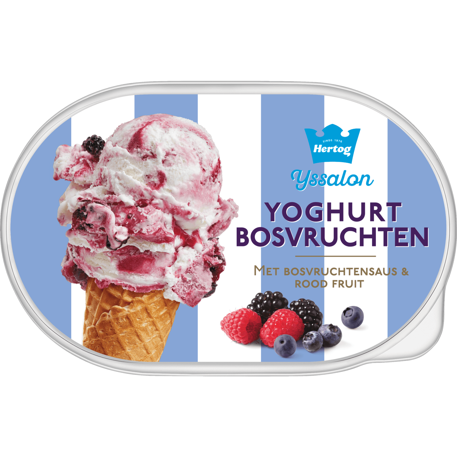 Hertog Ijs yoghurt bosvruchten