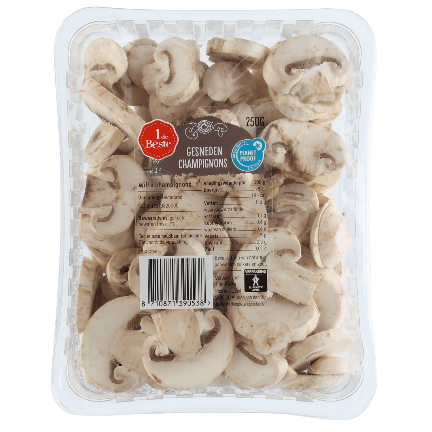 1 De Beste Gesneden champignons