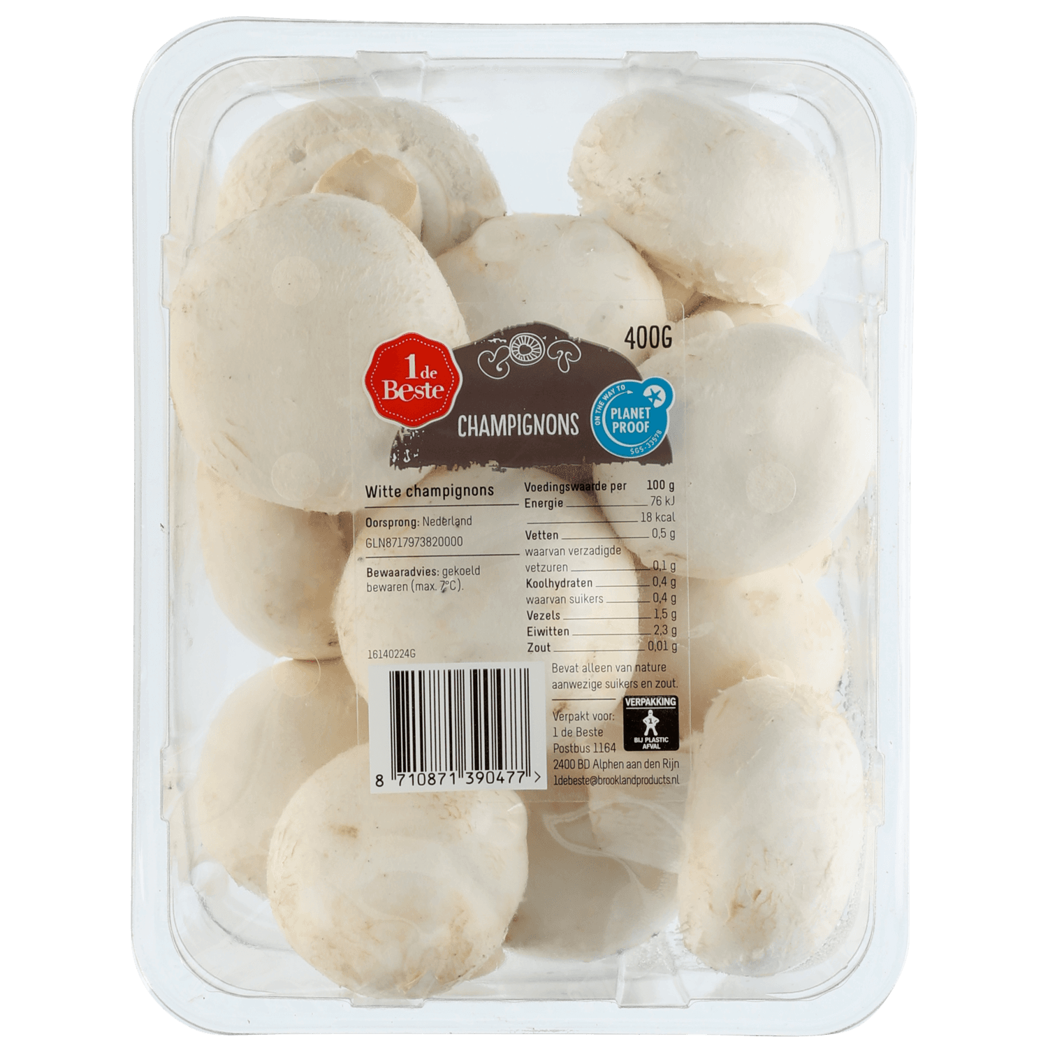 1 De Beste Champignons middel