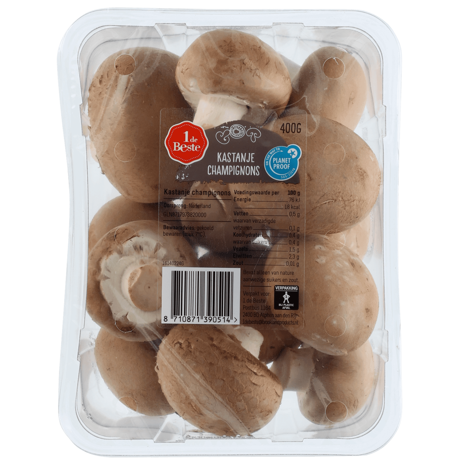 1 De Beste Kastanje champignons middel