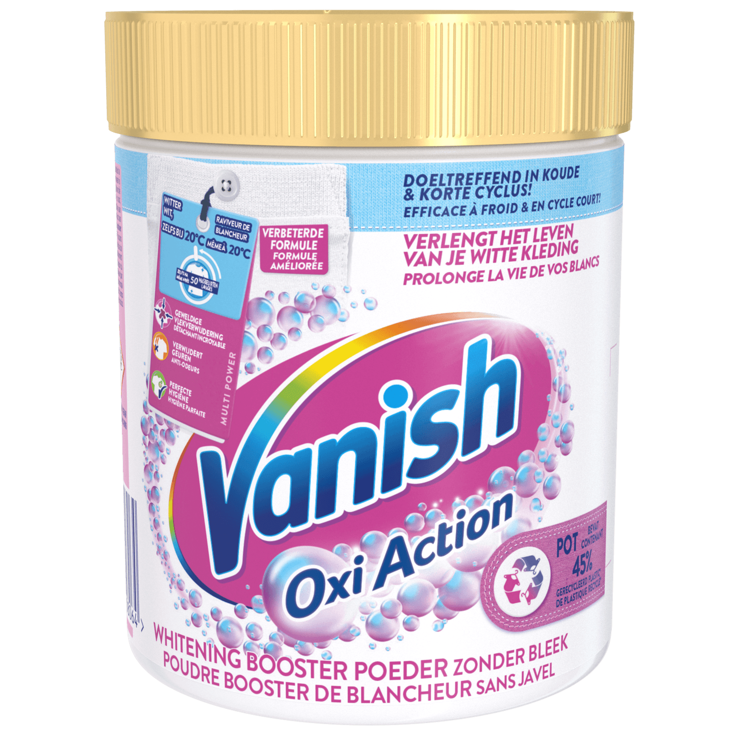 Vanish Wasmiddelversterker white