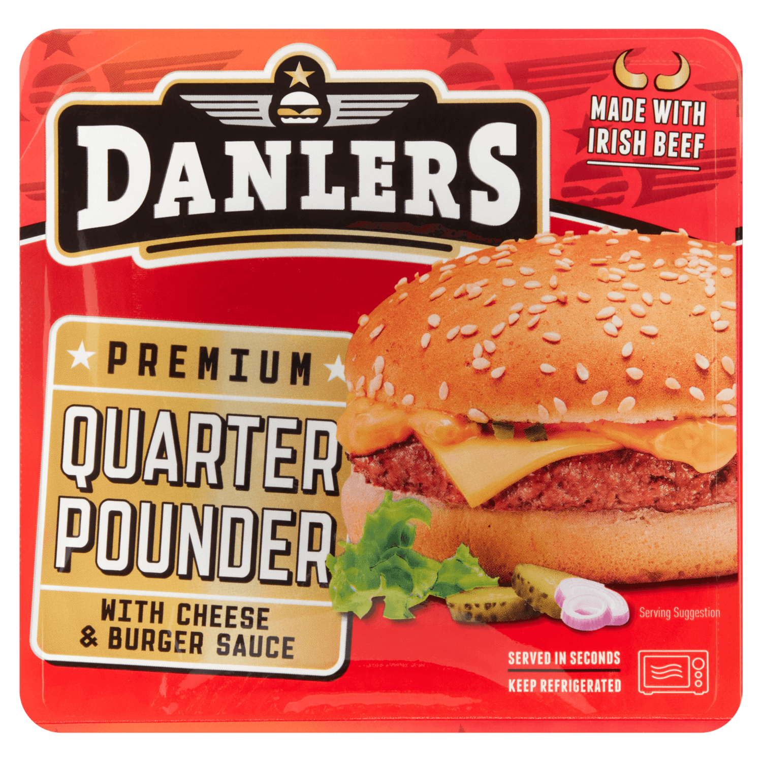 Danlers Premium quarter pounder 2 stuks