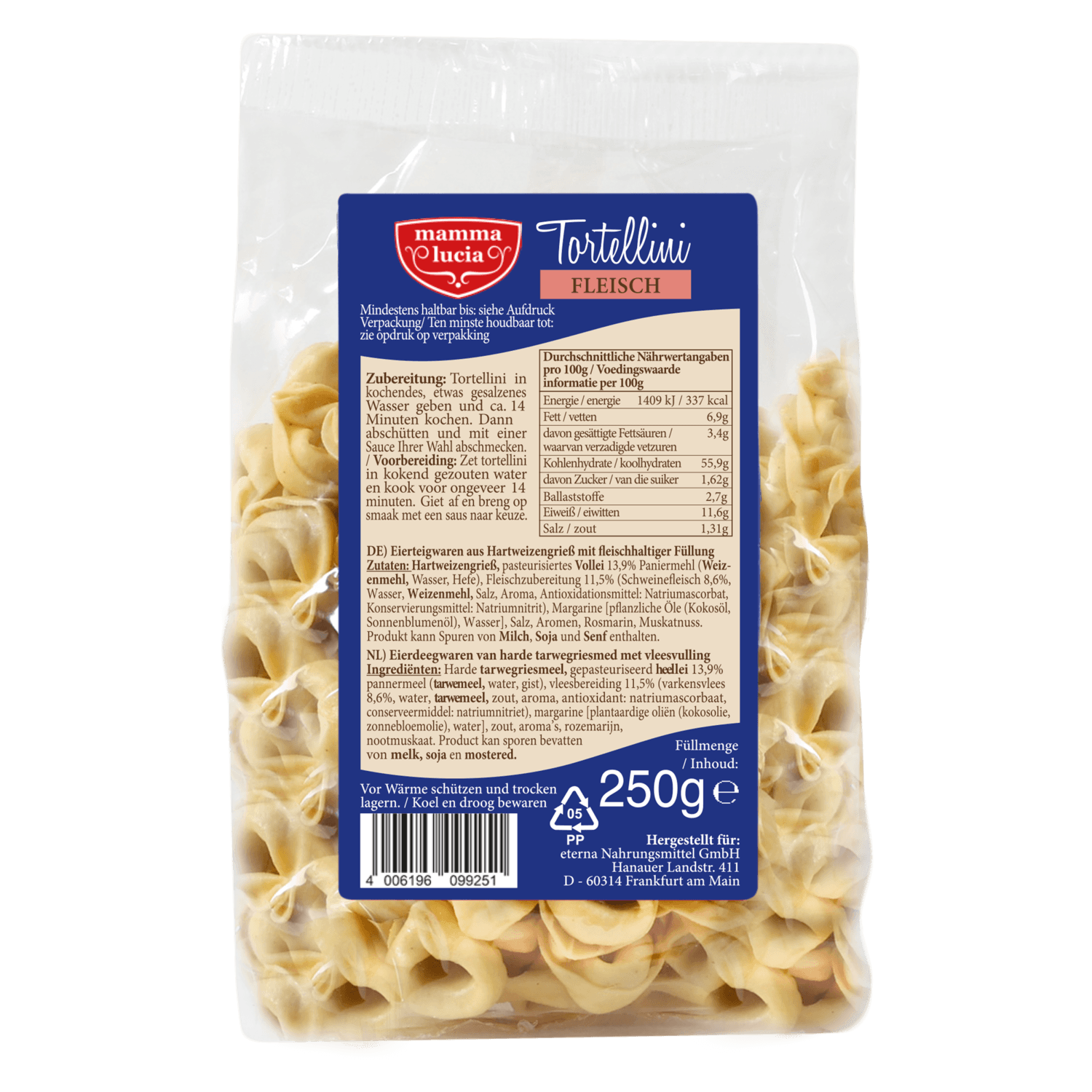 Mamma Lucia Tortellini vlees