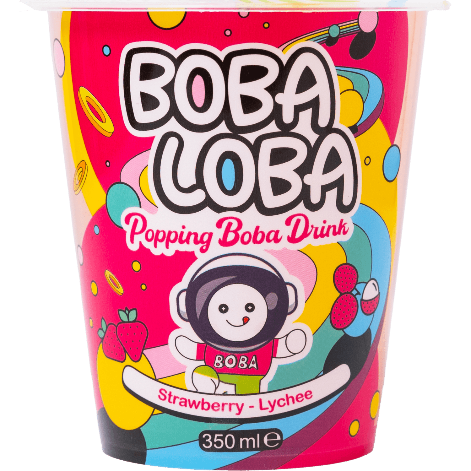 Boba Loba Aardbei-lychee