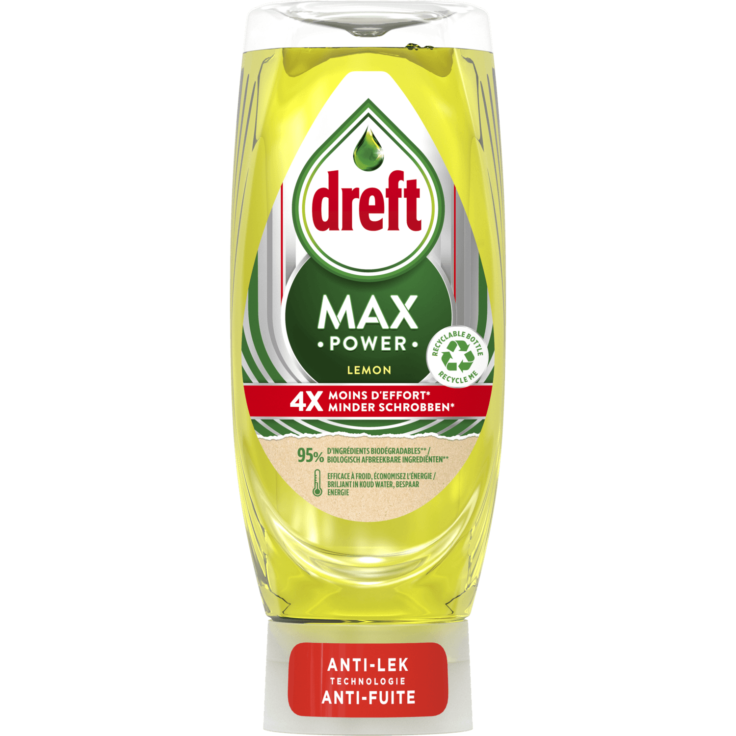 Dreft Afwasmiddel max power lemon