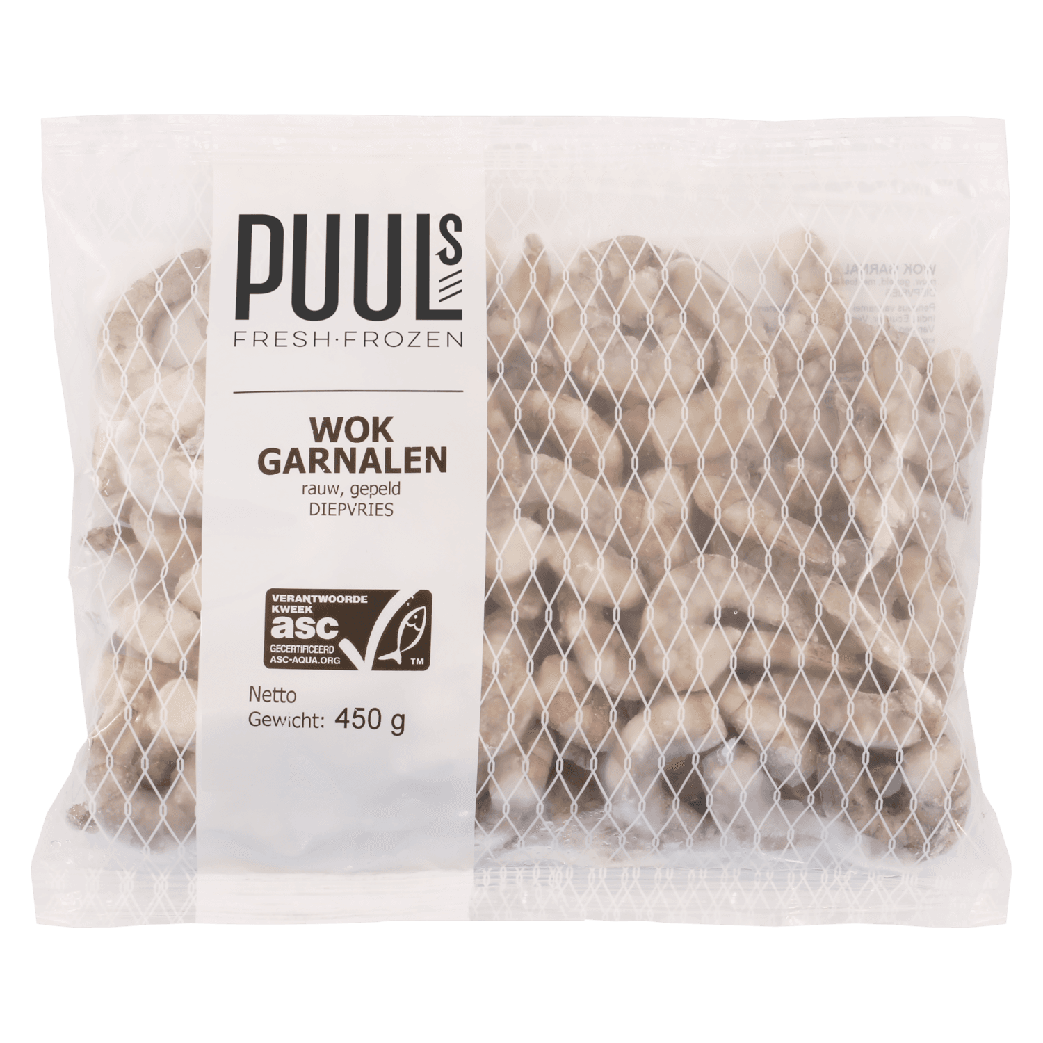 Klaas Puul Wokgarnalen rauw