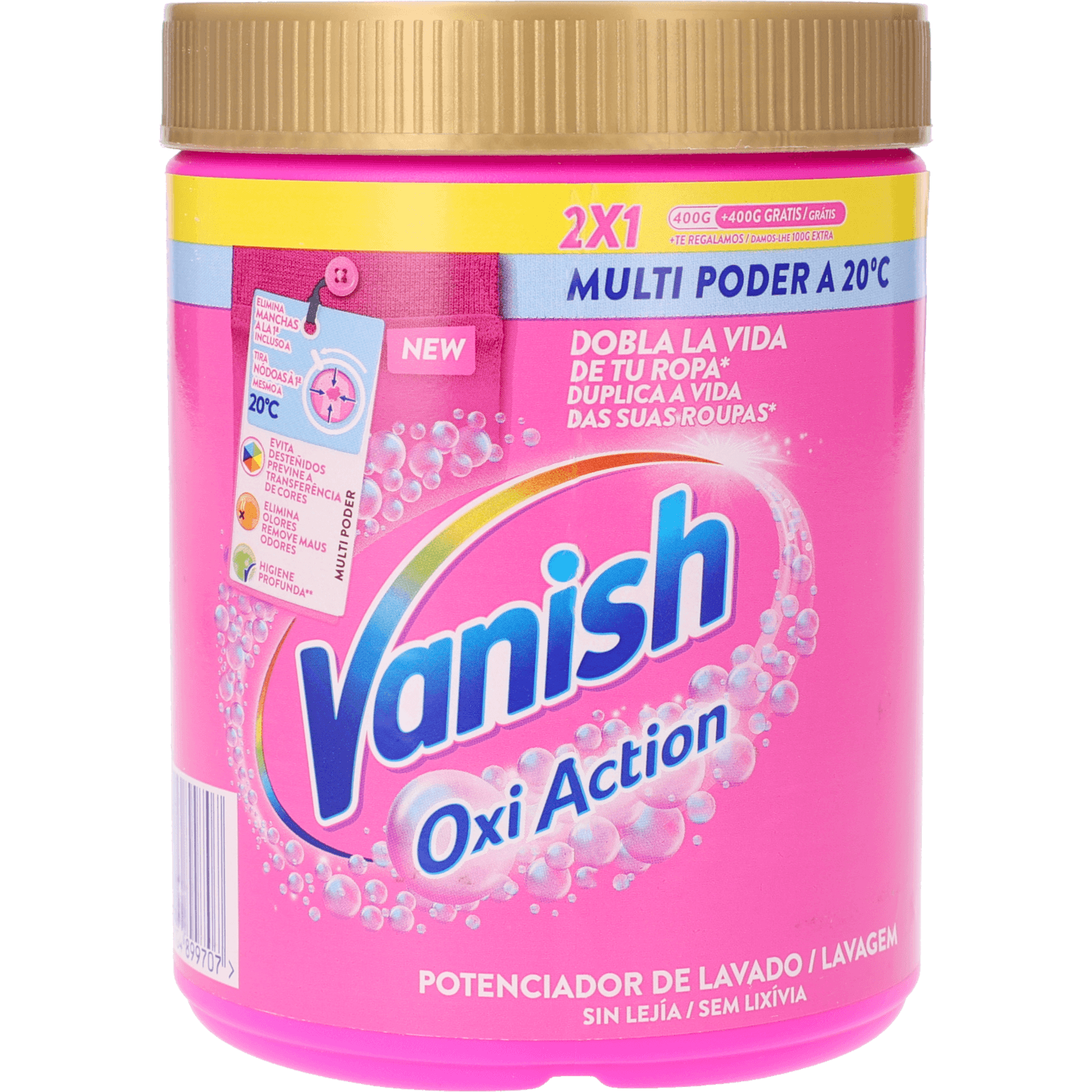 Vanish Wasmiddelversterker pink