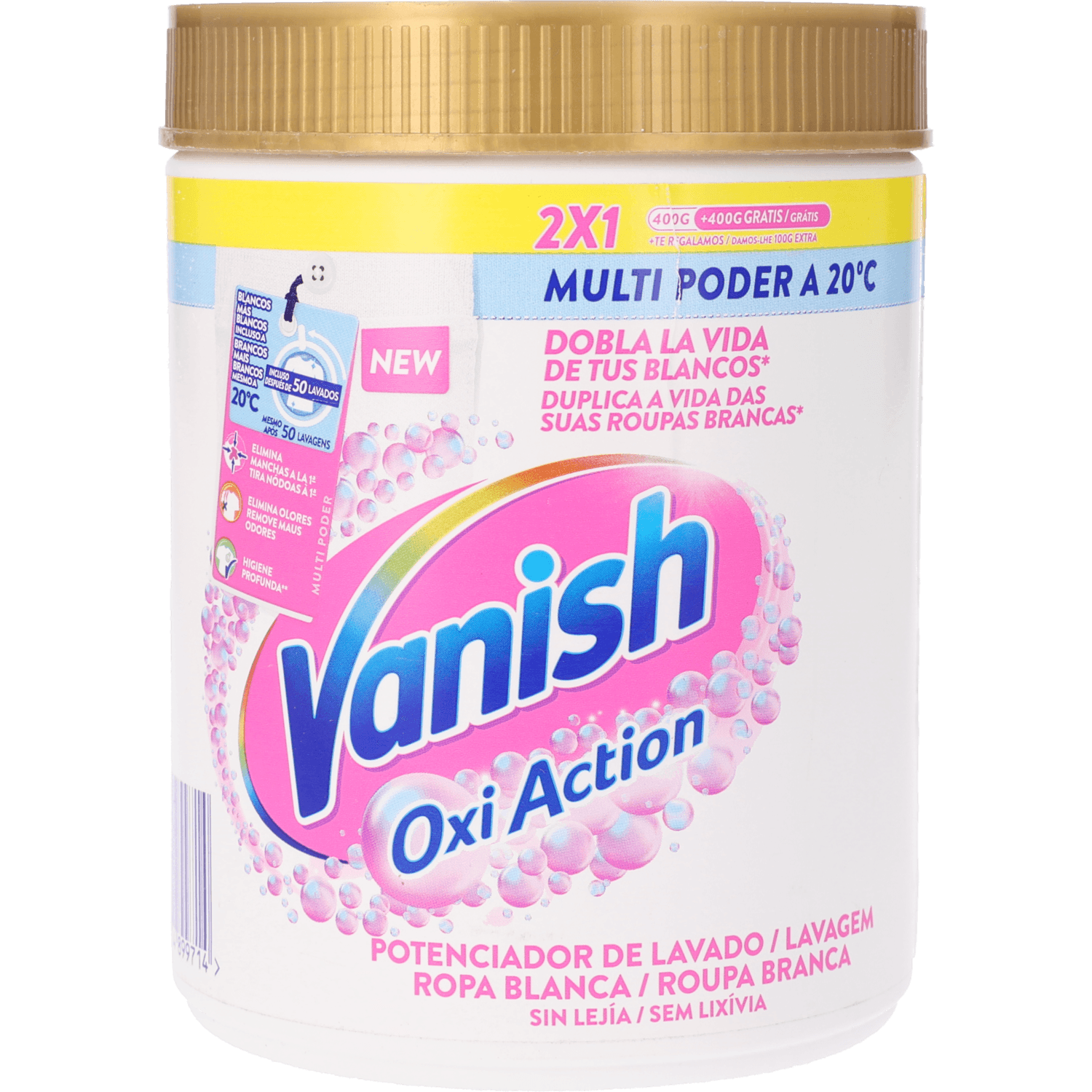 Vanish Wasmiddelversterker white