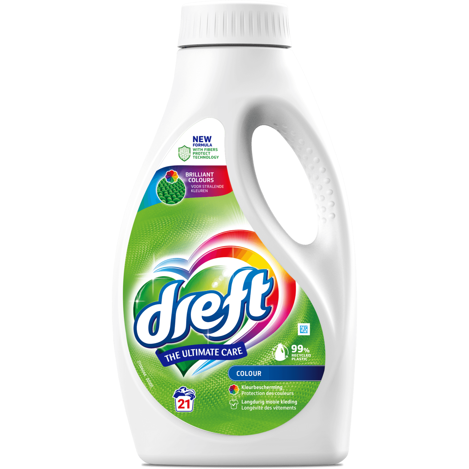 Dreft Vloeibaar wasmiddel care colour 21 wasbeurten