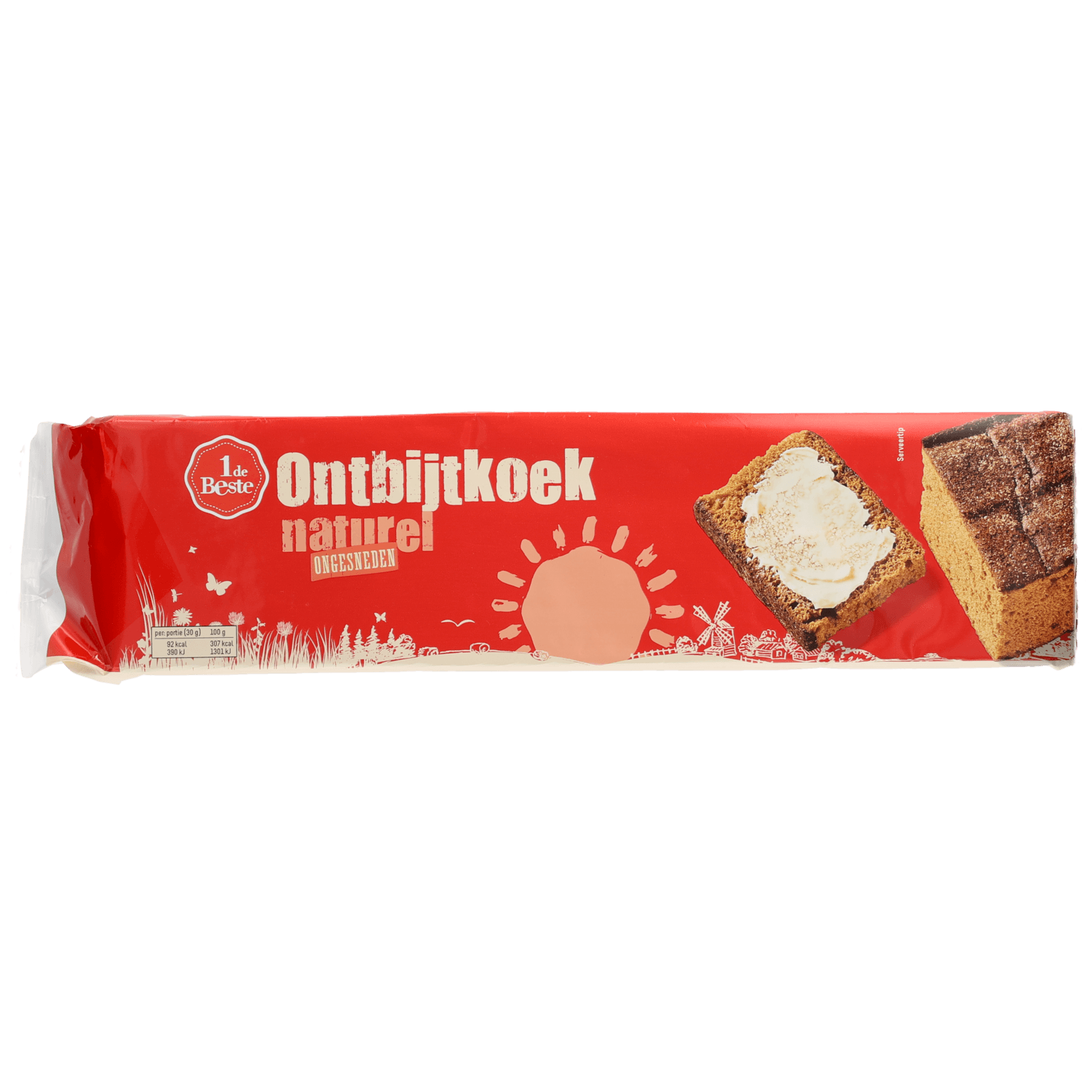 1 De Beste Ontbijtoek naturel ongesneden