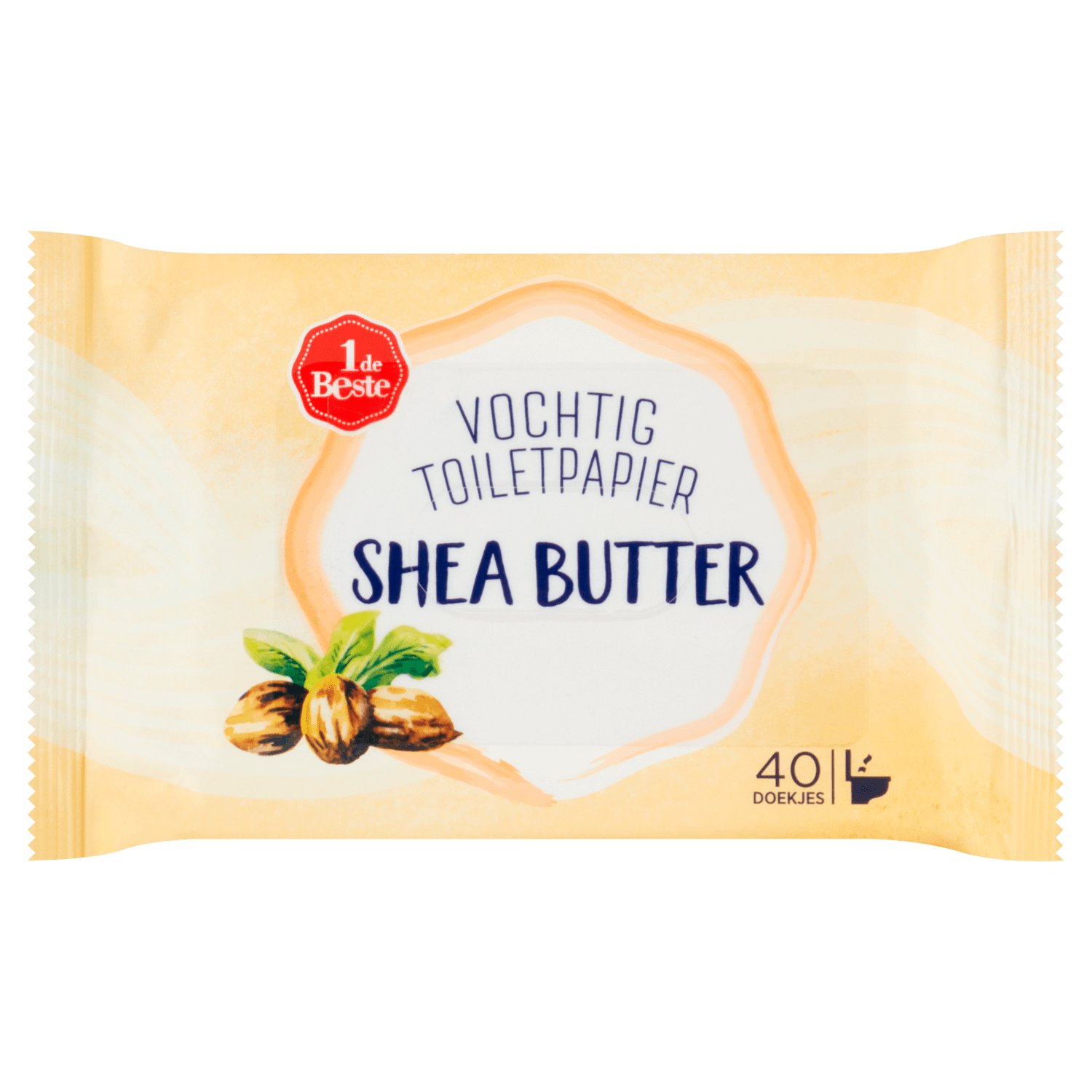 1 De Beste Vochtig toiletpapier verzorgend 40st