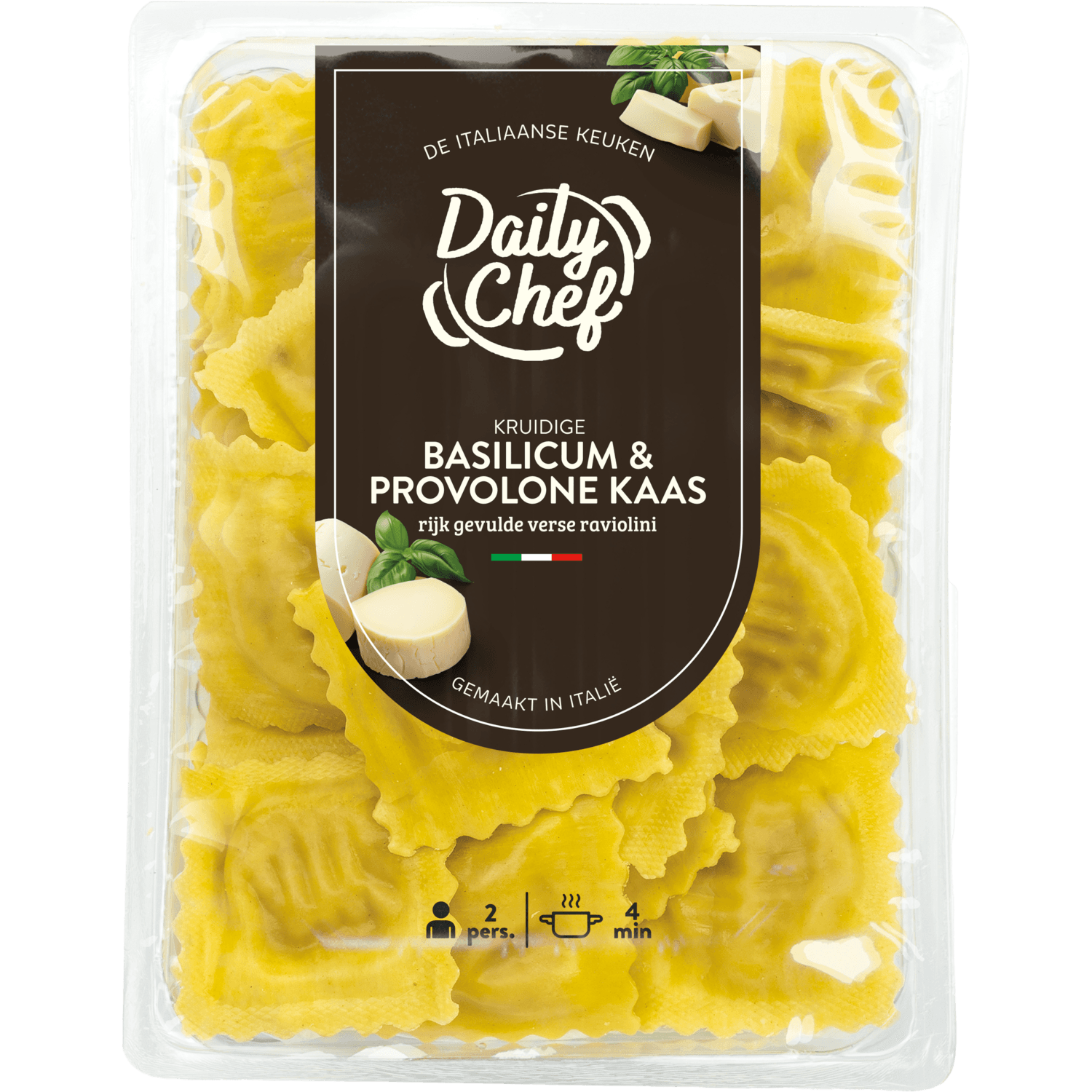 Daily Chef Raviolini provolone basilicum