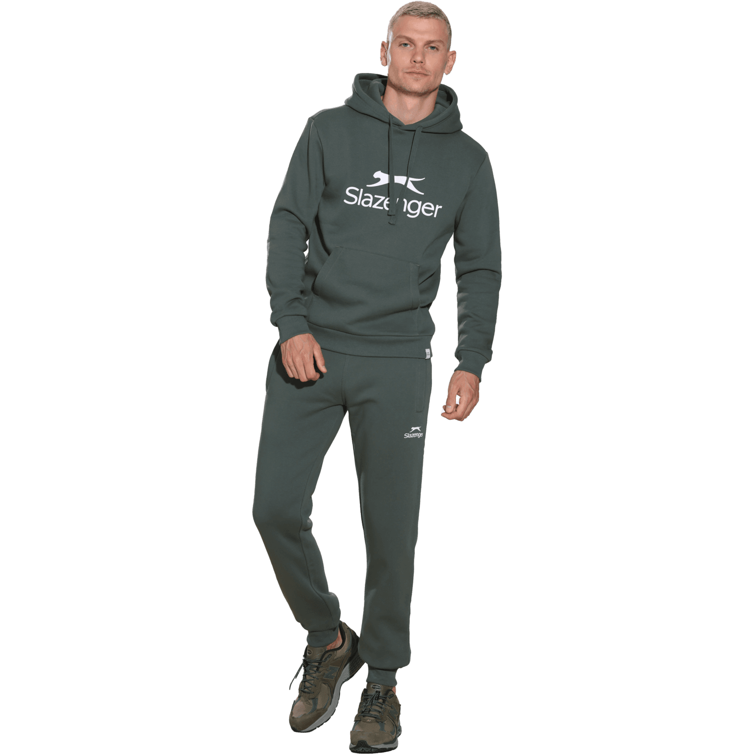 Slazenger Heren hoodie groen