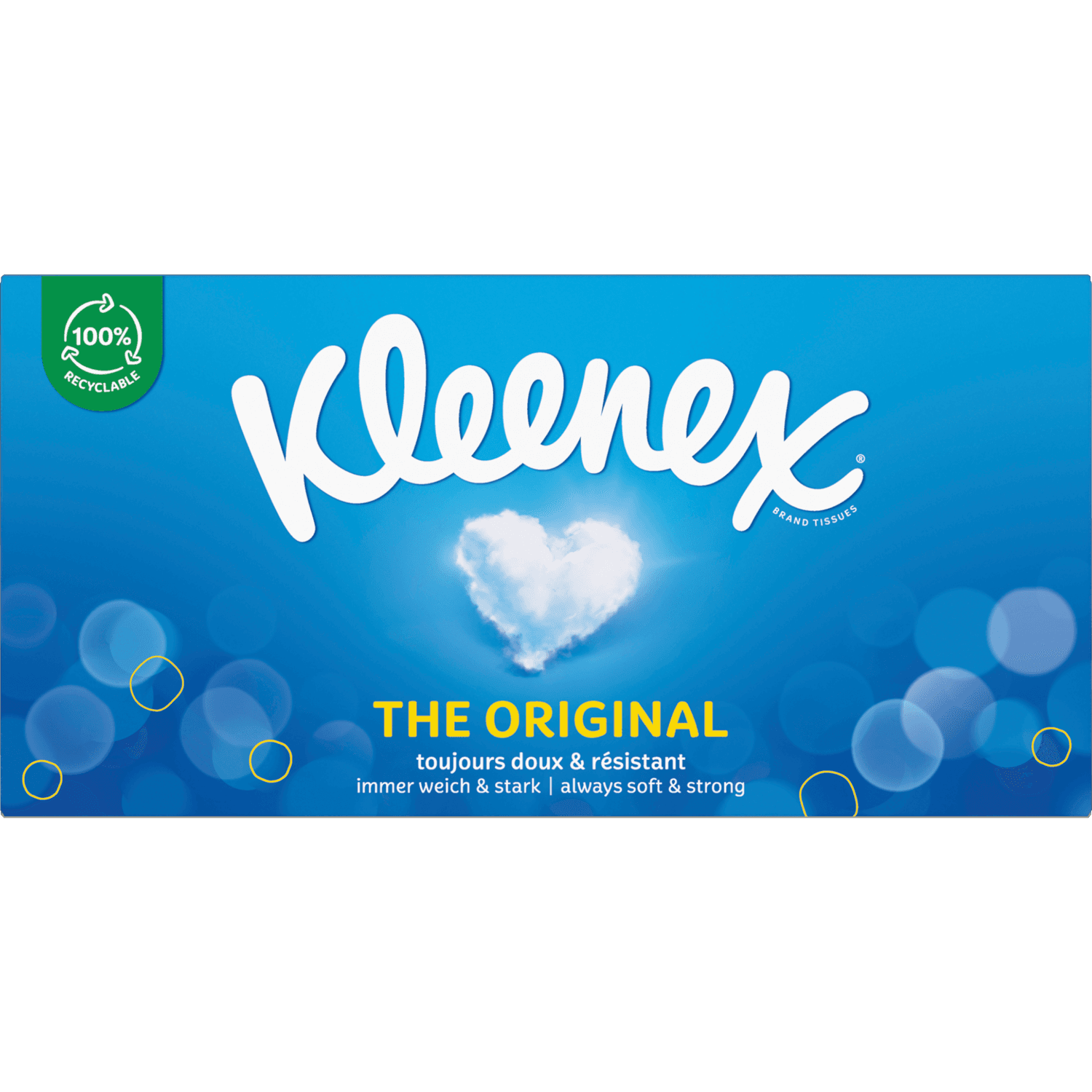 Kleenex Tissues the original box