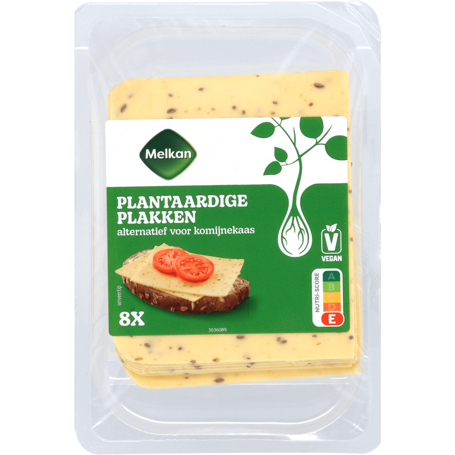 Melkan Plantaardige plak komijn