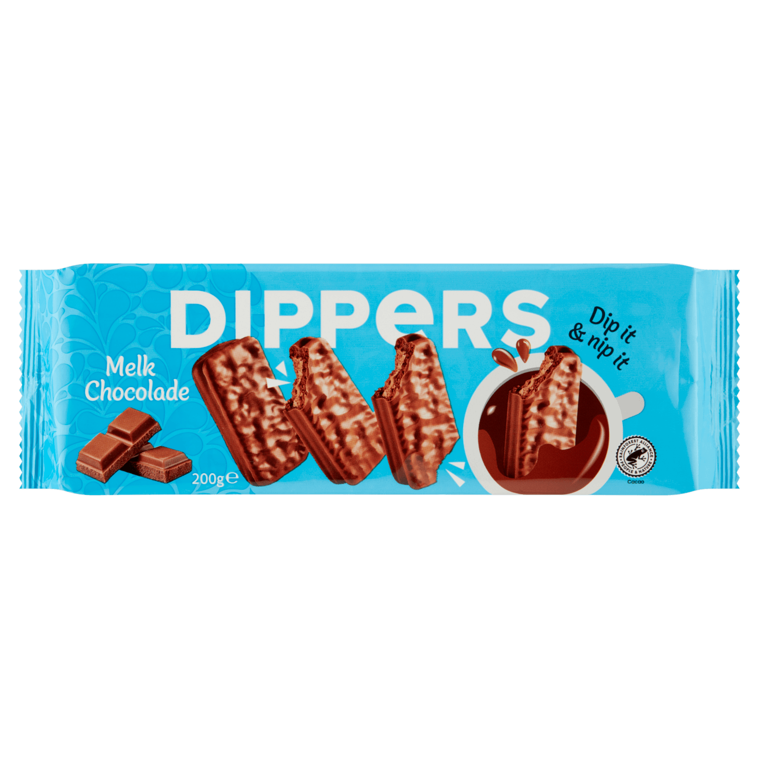 Cacaobiscuit melkchocolade