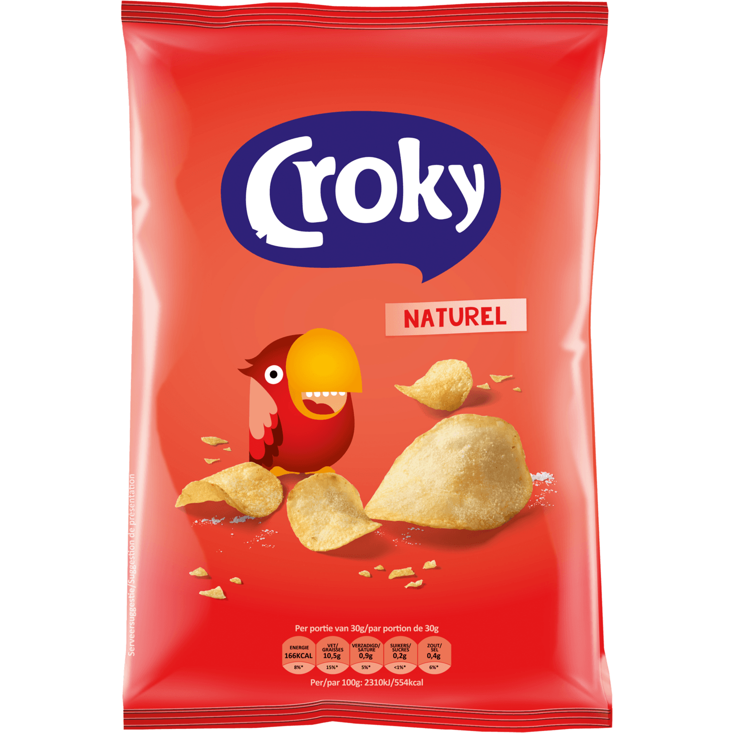 Croky Chips naturel
