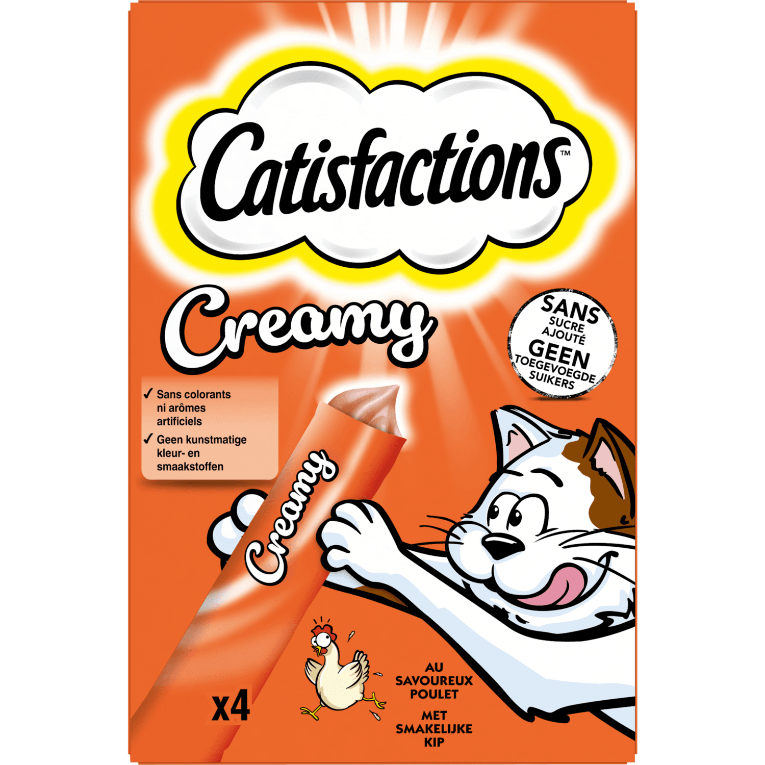 Catisfactions Creamy kip 4x