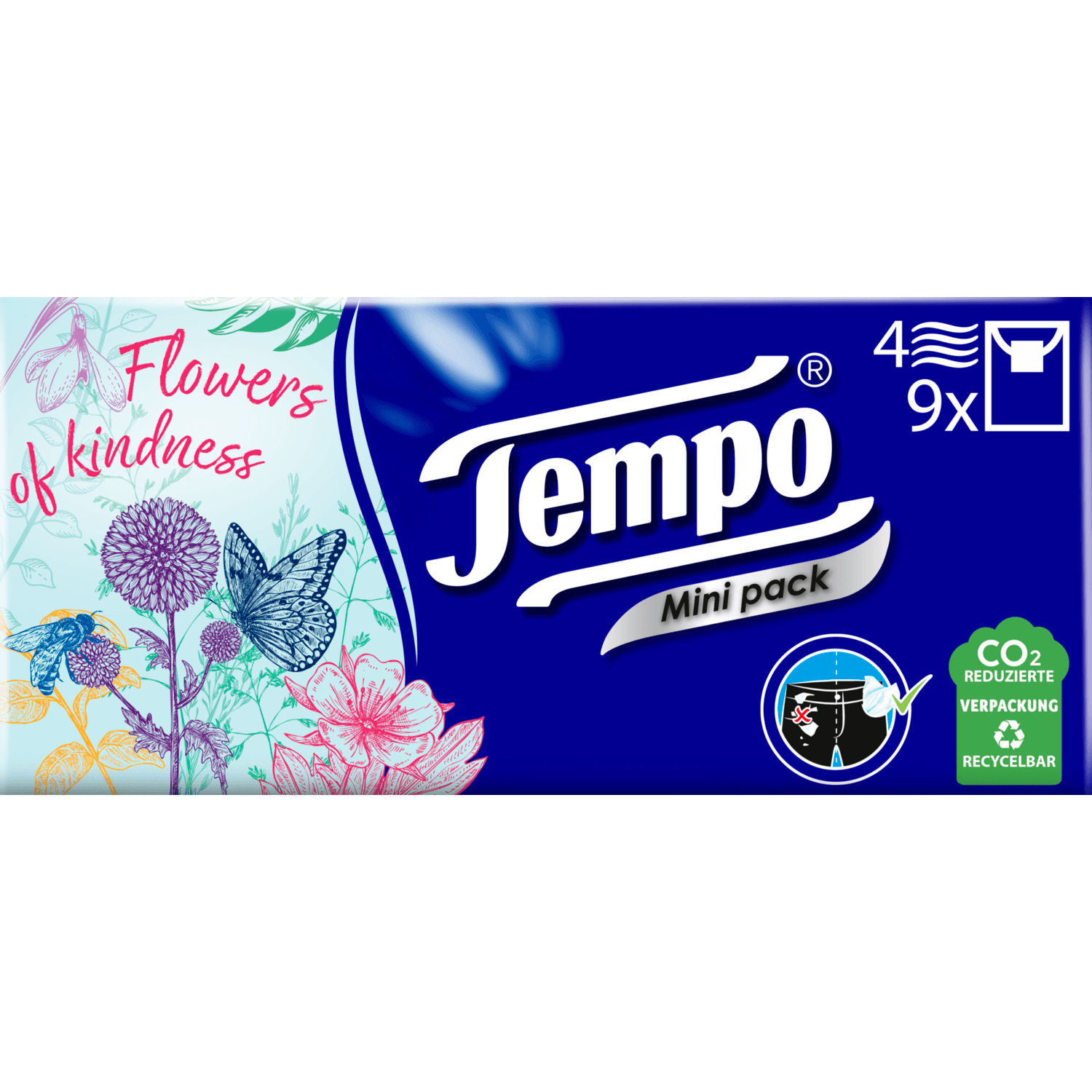 Tempo Zakdoekjes mini 4 laags