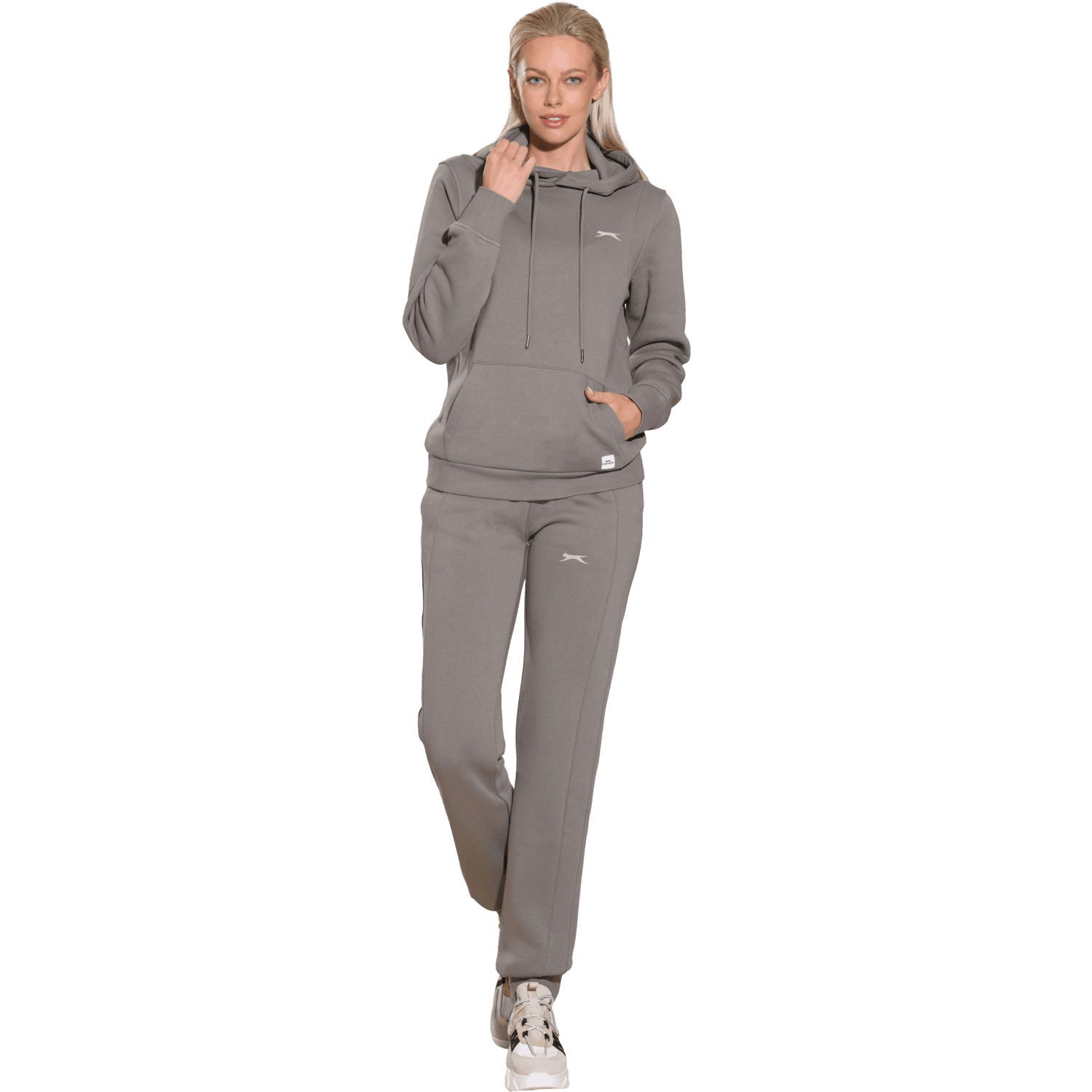 Slazenger dames hoodie donkergrijs