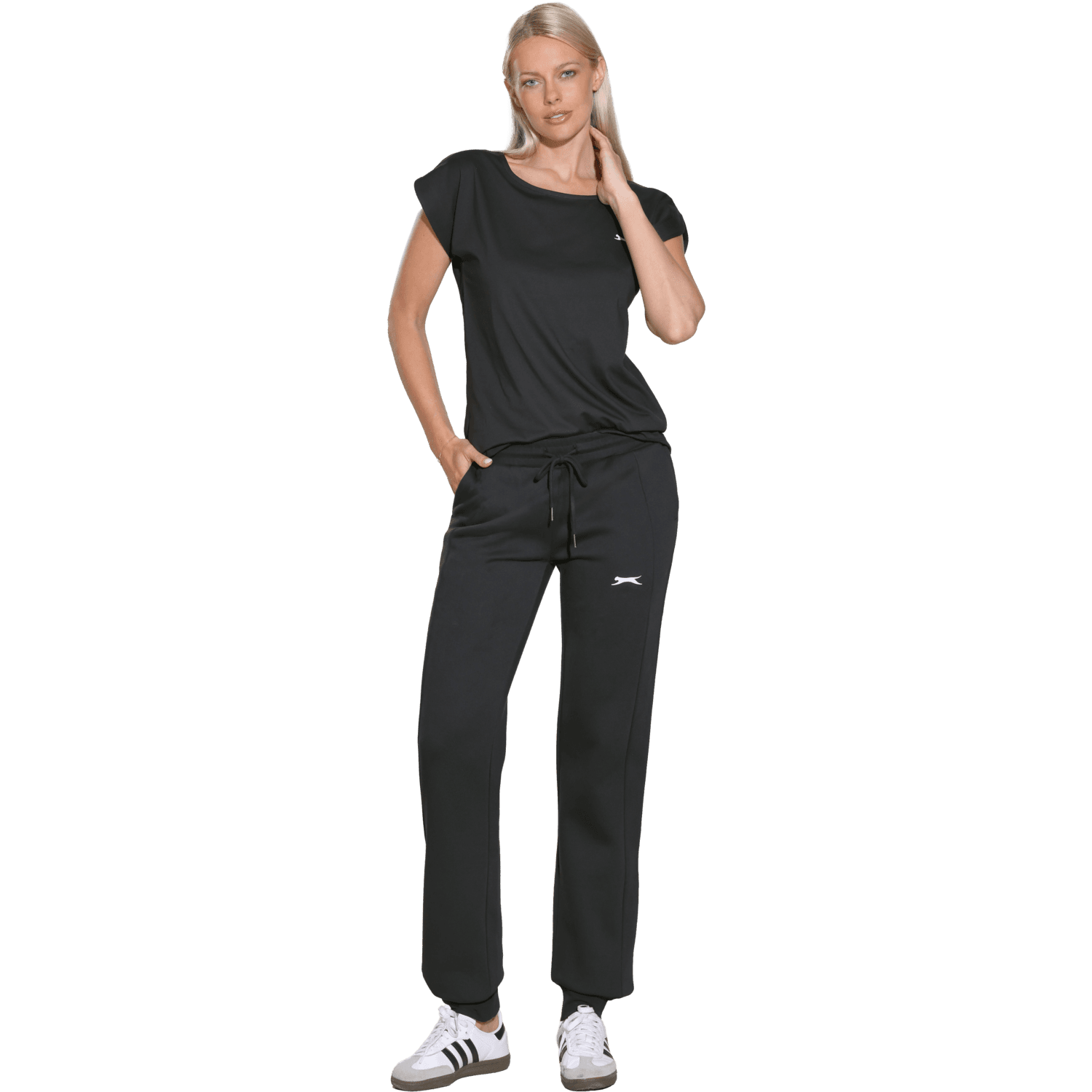 Slazenger Dames joggingbroek zwart