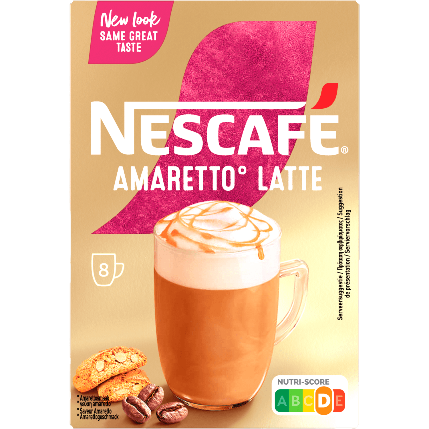 Nescafé Oploskoffie latte amaretto