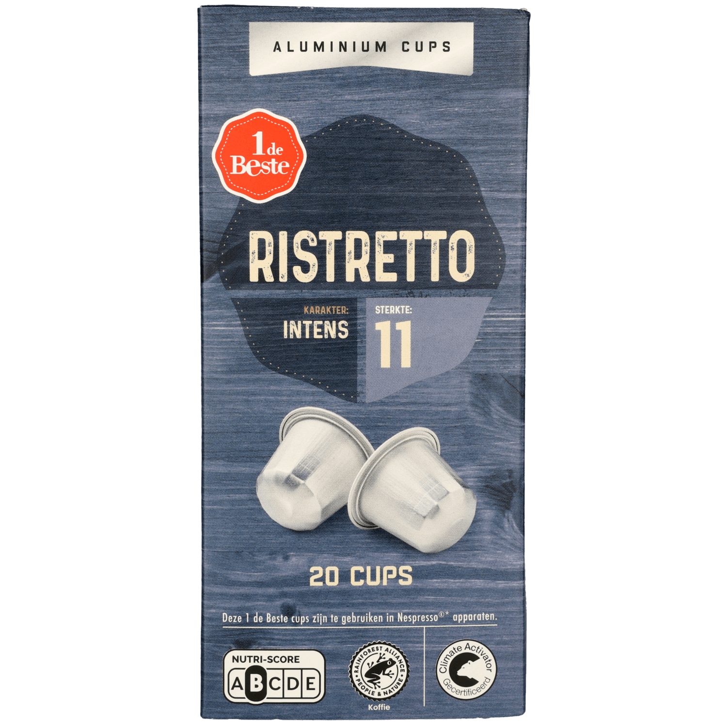 1 De Beste Koffiecups ristretto