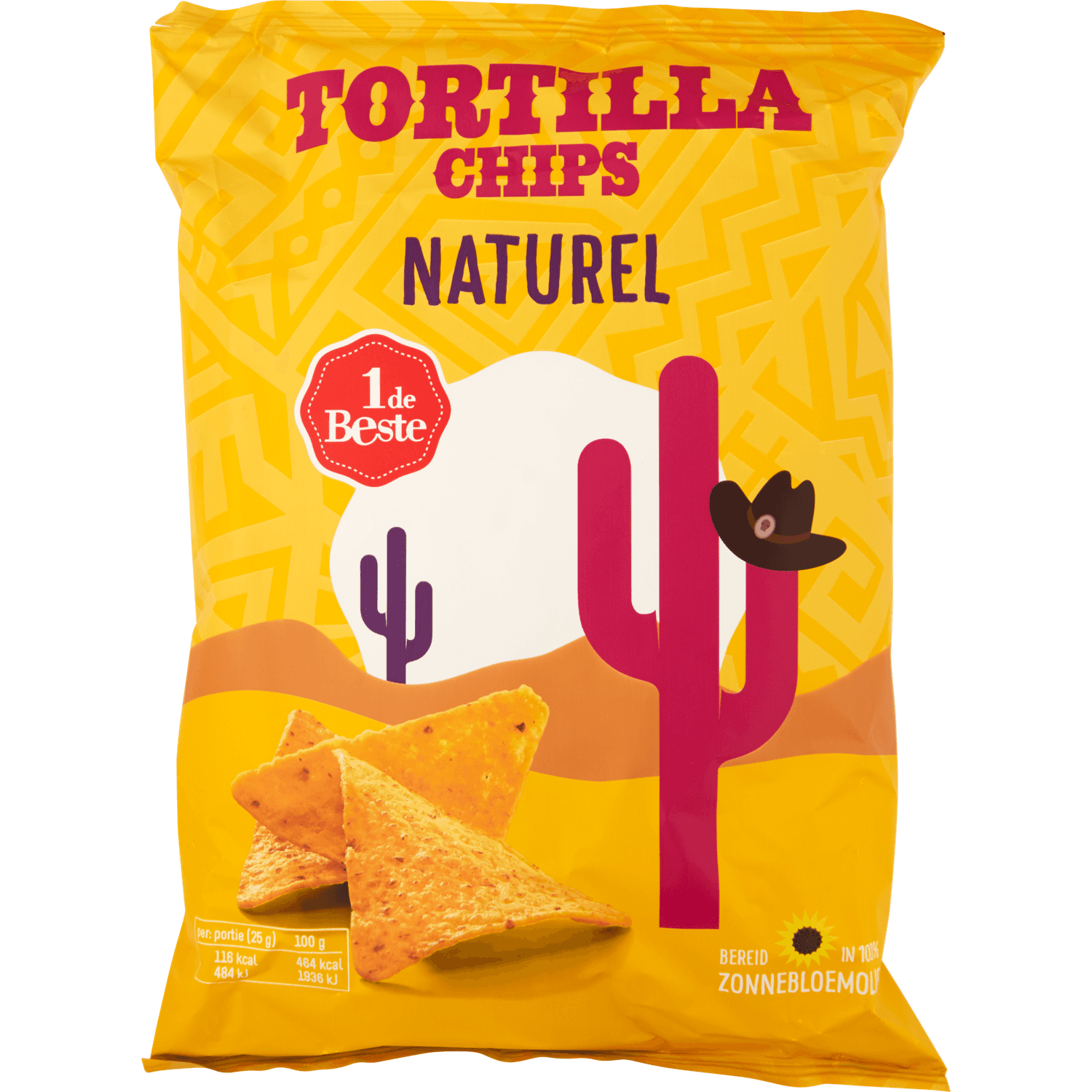 1 De Beste Tortilla chips naturel