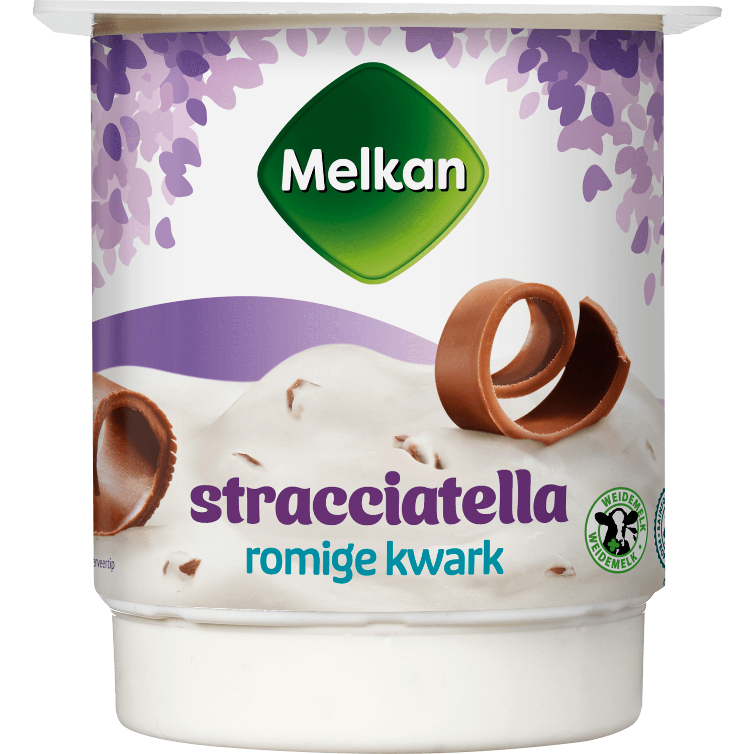 Melkan Halfvolle kwark stracciatella