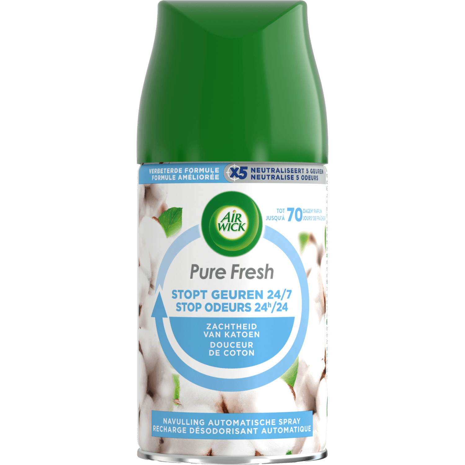 Airwick Frehmatic max navulling zacht katoen