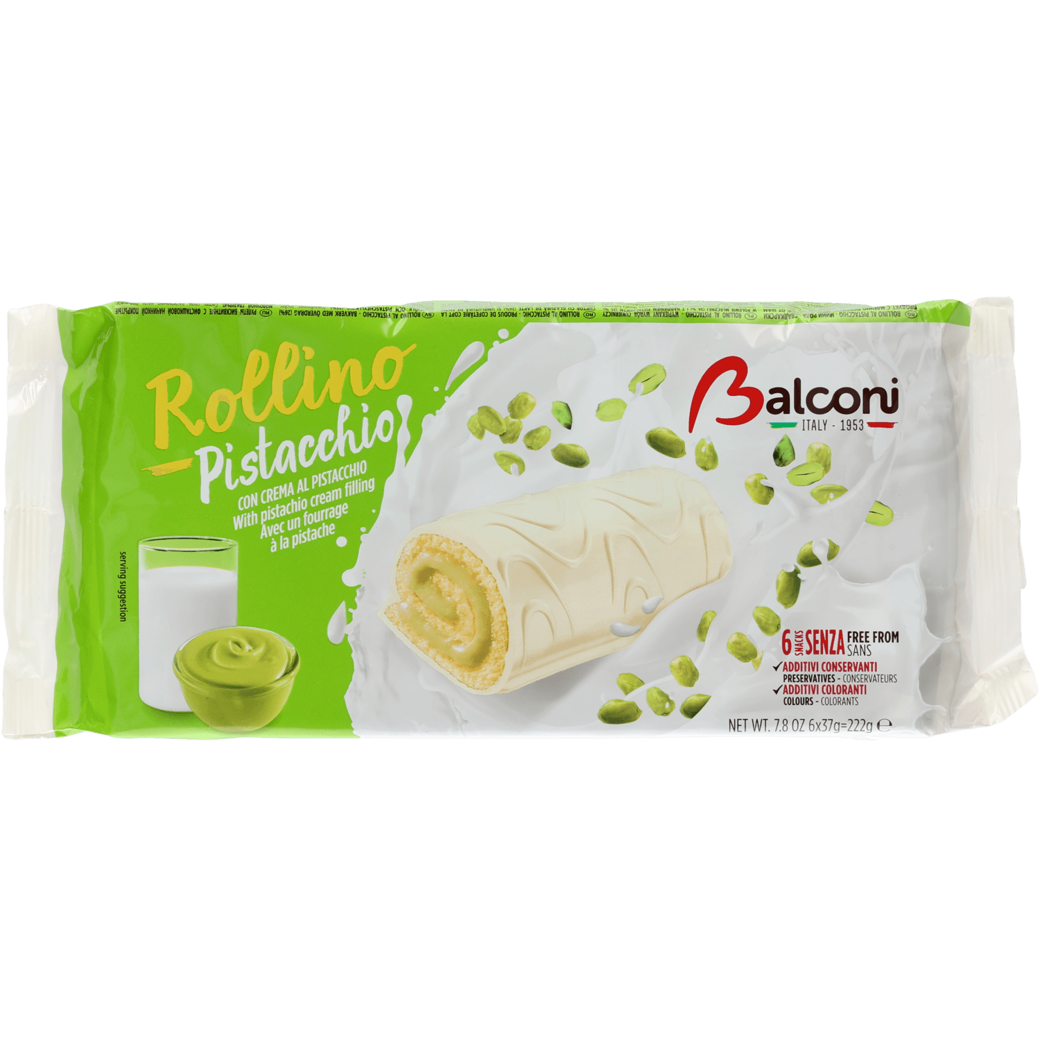 Balconi Rollino pistacchio