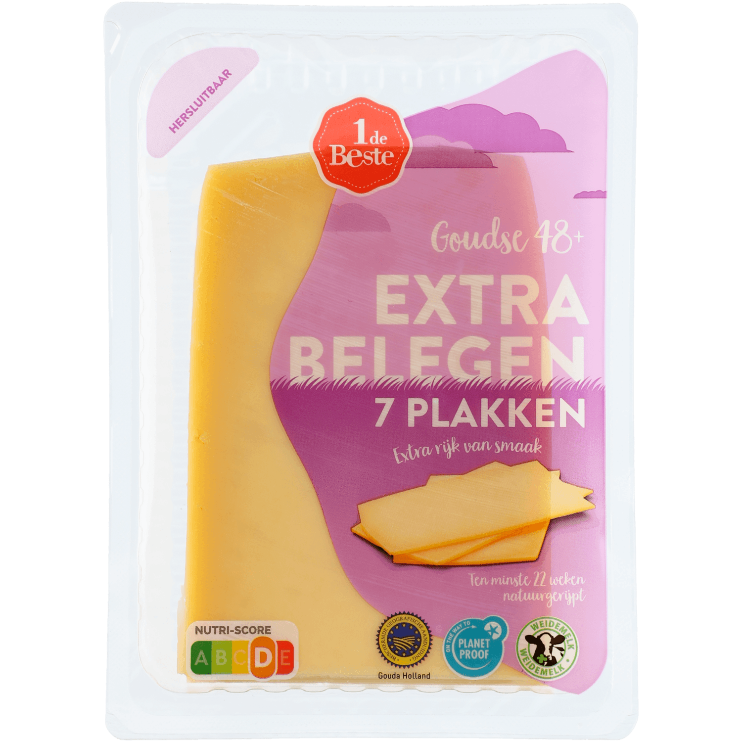 1 De Beste Extra belegen 48+ plakken