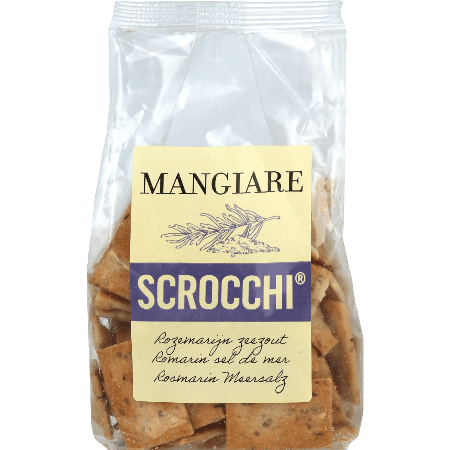 Mangiare Scrocchi rozemarijn zeezout